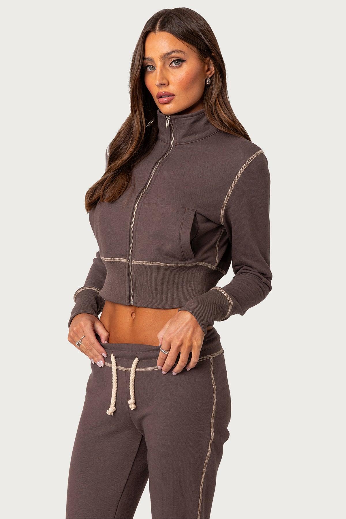 Alexia Zip Up Sweatshirt Product Image