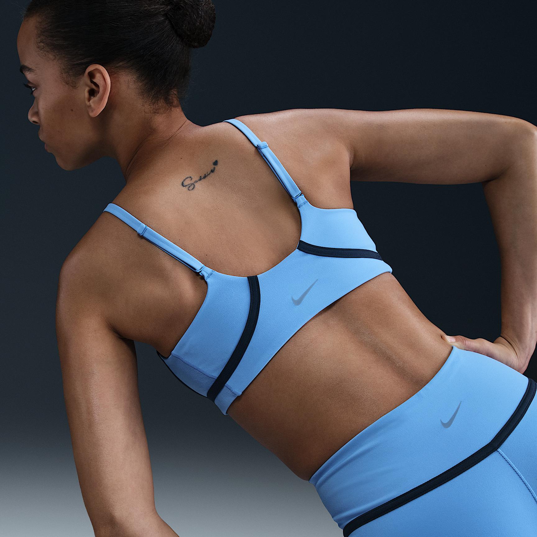 Nike Womens One Convertible Light-Support Lightly Lined Sports Bra | HF5366-844 Product Image