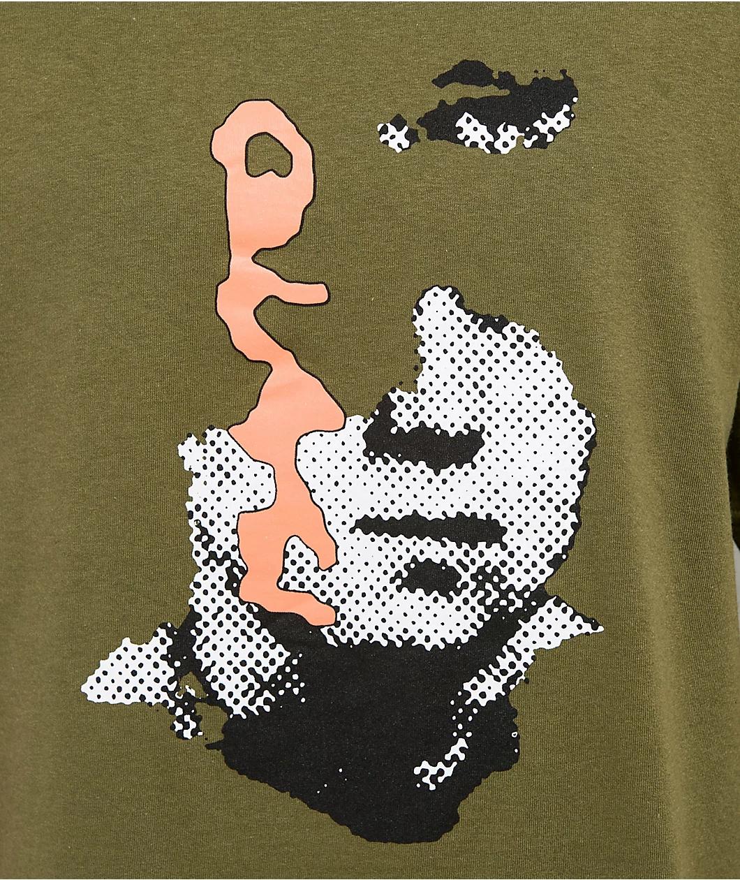 Quasi Edger Military Green T-Shirt Product Image