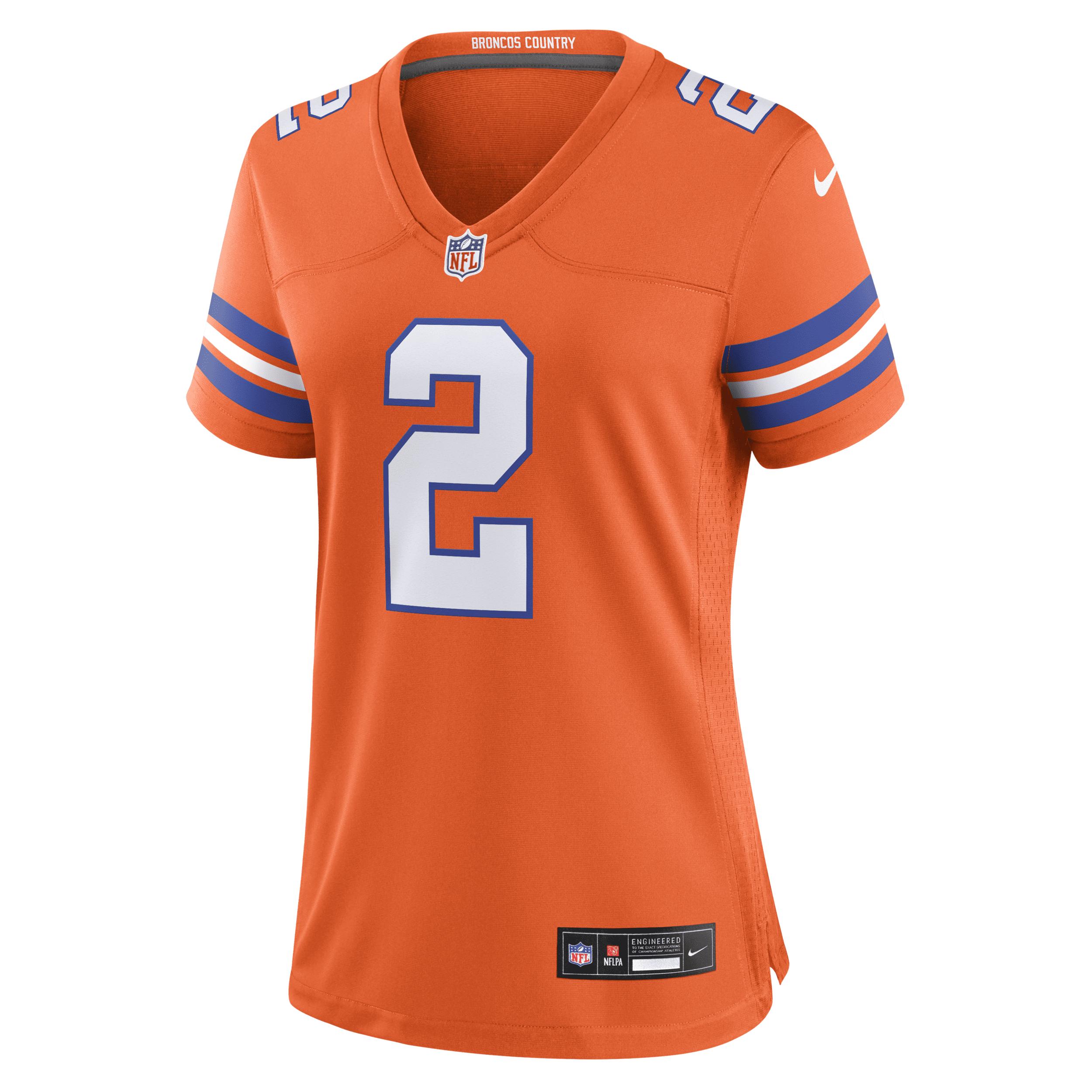 Patrick Surtain II Denver Broncos Nike Womens NFL Game Football Jersey | 67NW0B8L8WF-PZ1 Product Image
