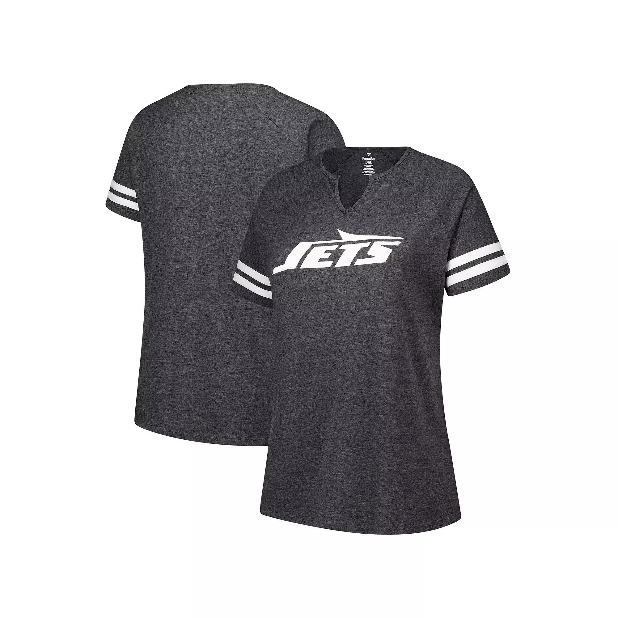Women's Fanatics Charcoal New York Jets Plus  Product Image