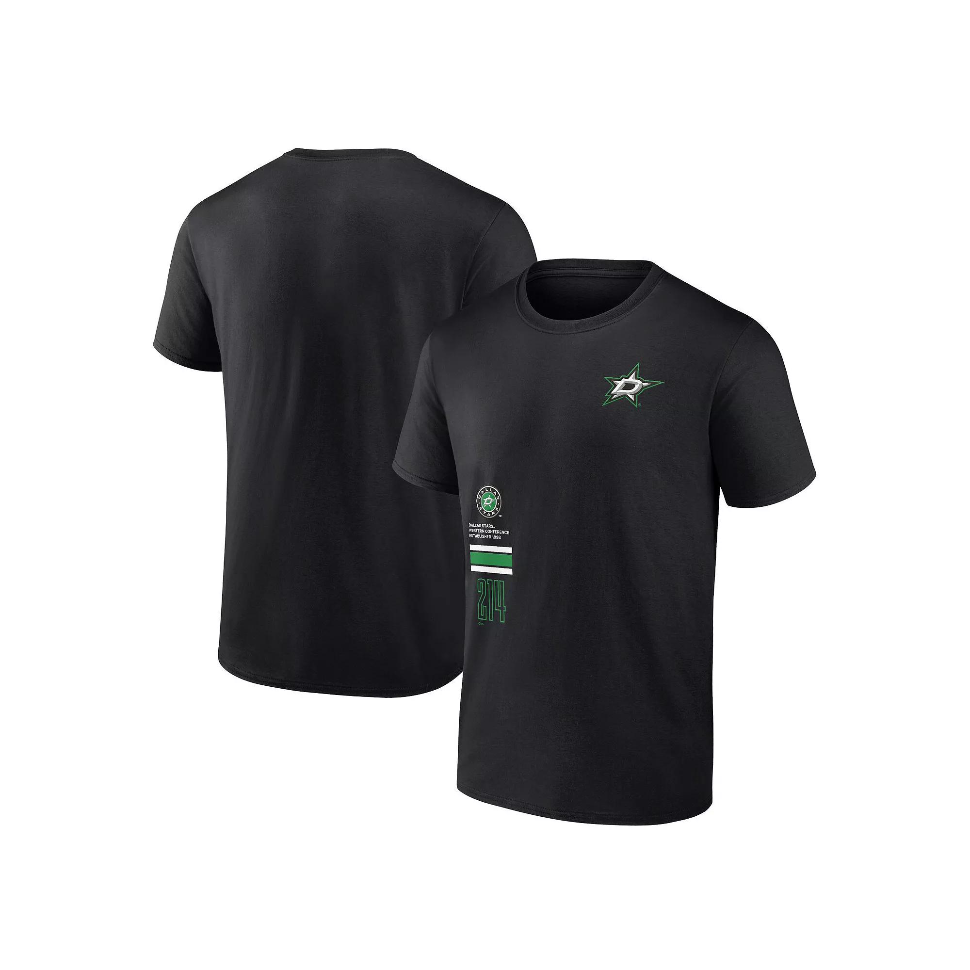 Men's Fanatics Branded Black Dallas Stars Represent T-Shirt,  Product Image