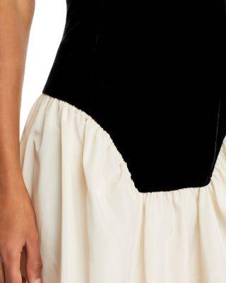 Georgina Color Blocked Midi Dress Product Image