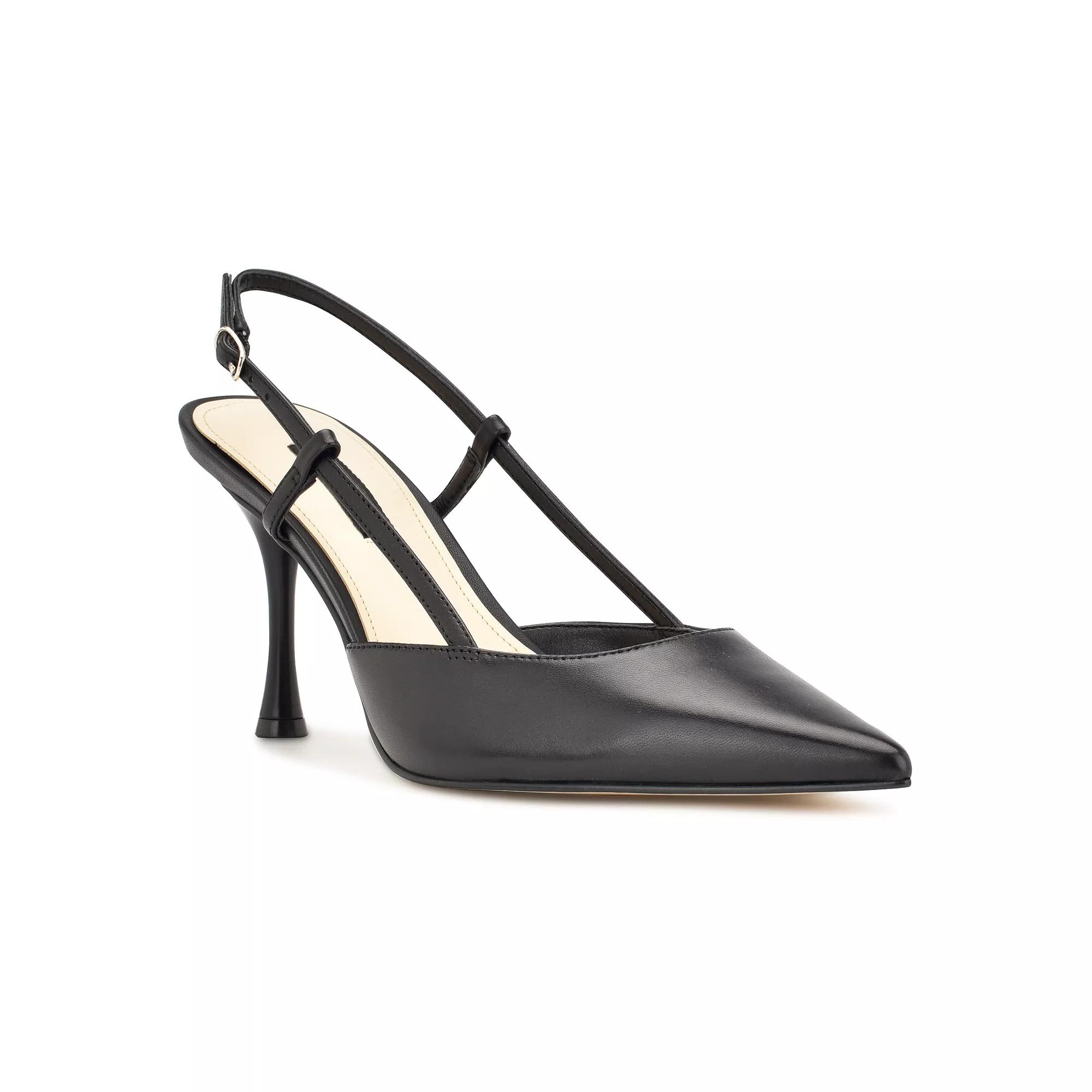 Nine West Peni Pointy Toe Women's Slingback Dress Pumps,  Product Image