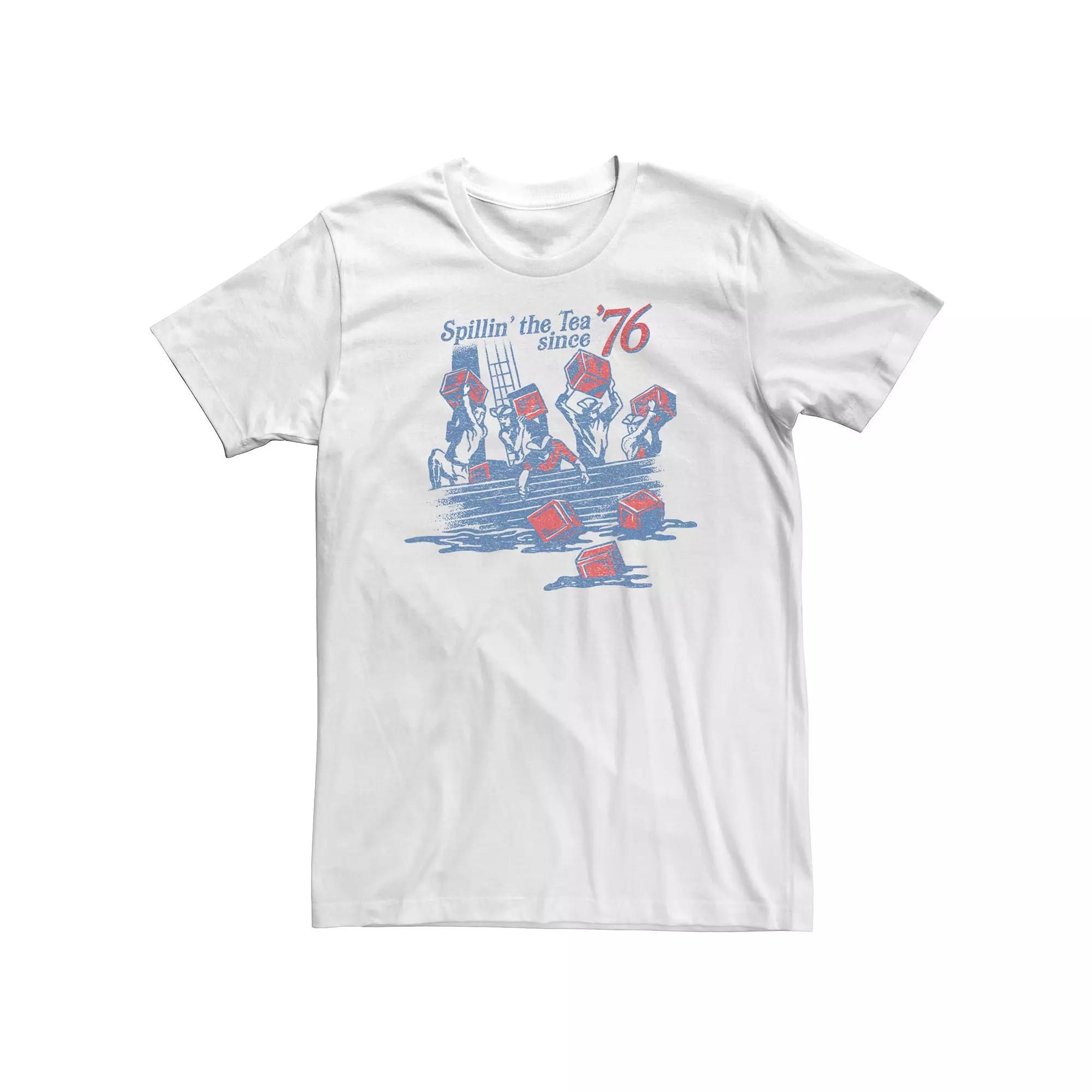 Big & Tall Fifth Sun "Spillin' The Tea Since '76" Tee, Men's,  Product Image