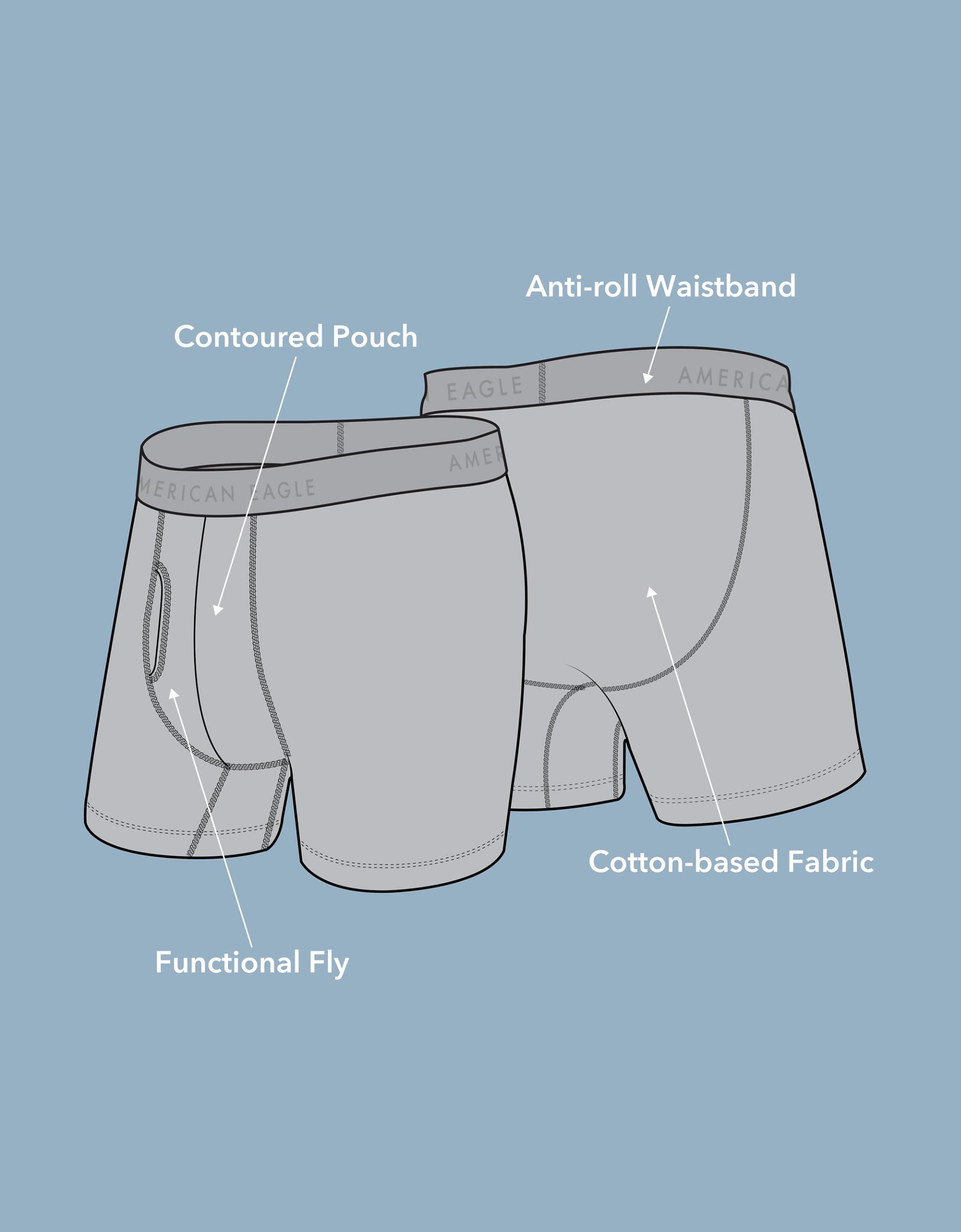 AEO Floral 6" Classic Boxer Brief Product Image