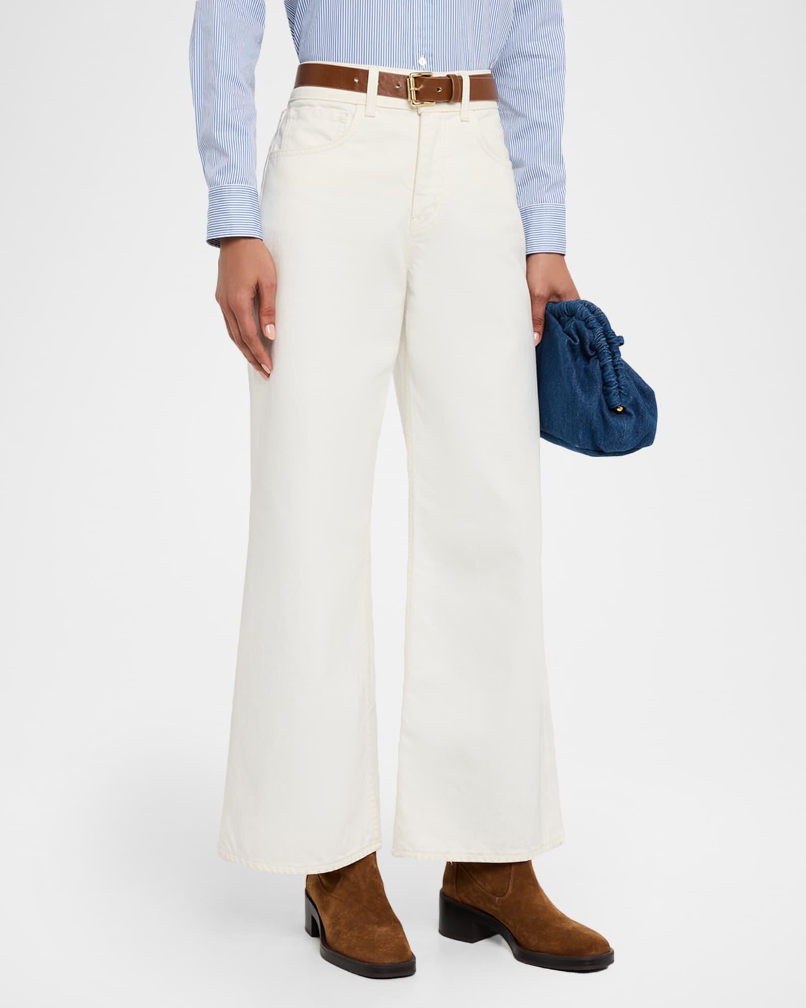 Marlene Wide-Leg Crop Jeans Product Image