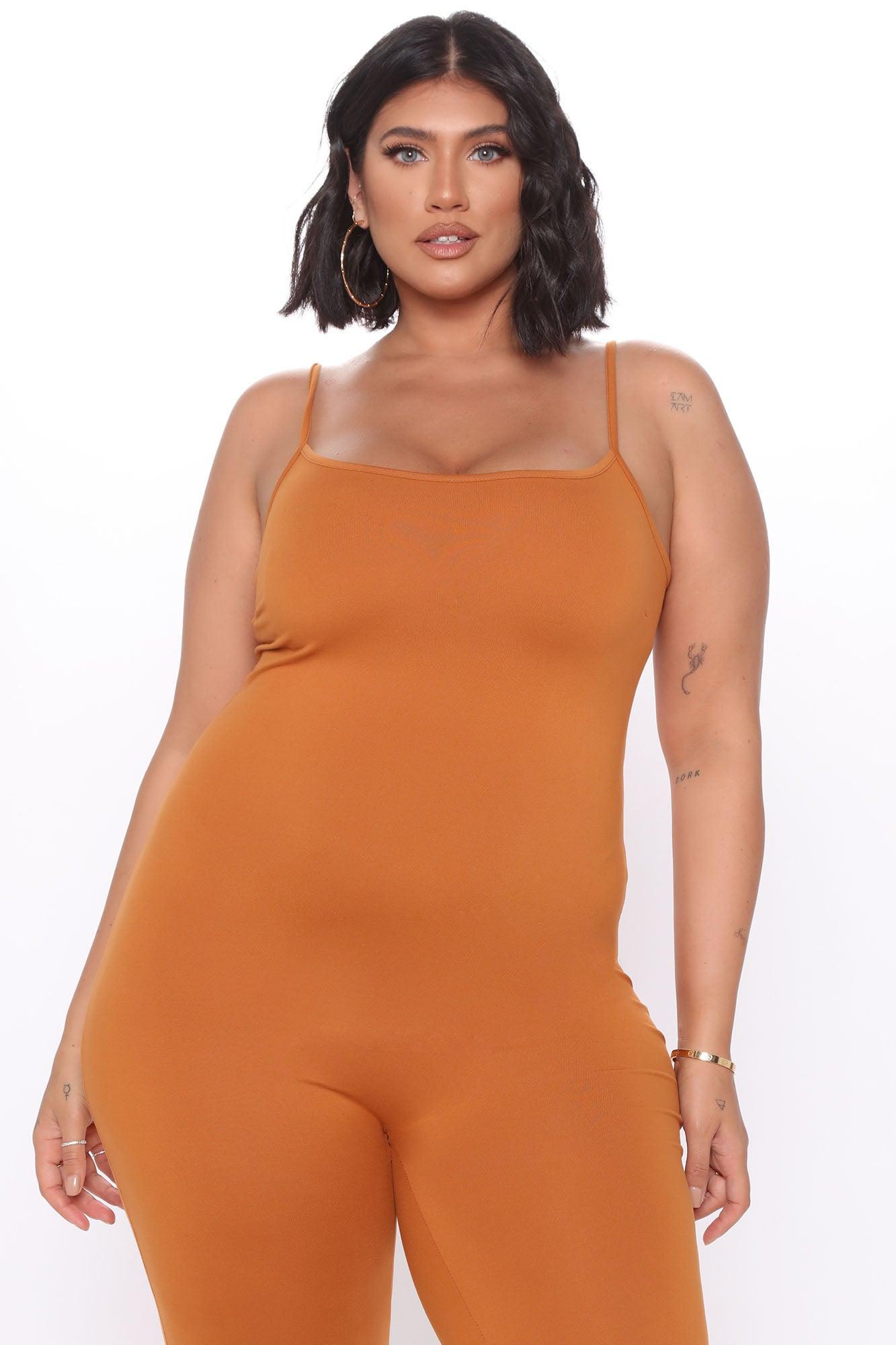 Nova Charmer Jumpsuit Set - Camel Product Image