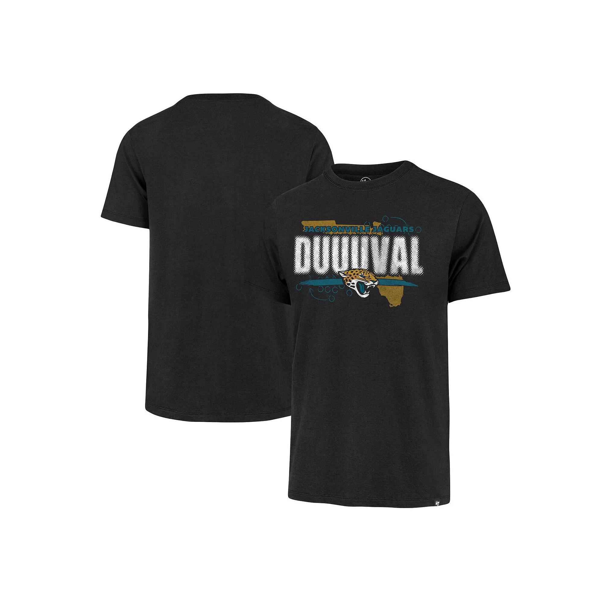 Men's '47 Black Jacksonville Jaguars Regional Franklin T-Shirt, Size: 2XL Product Image