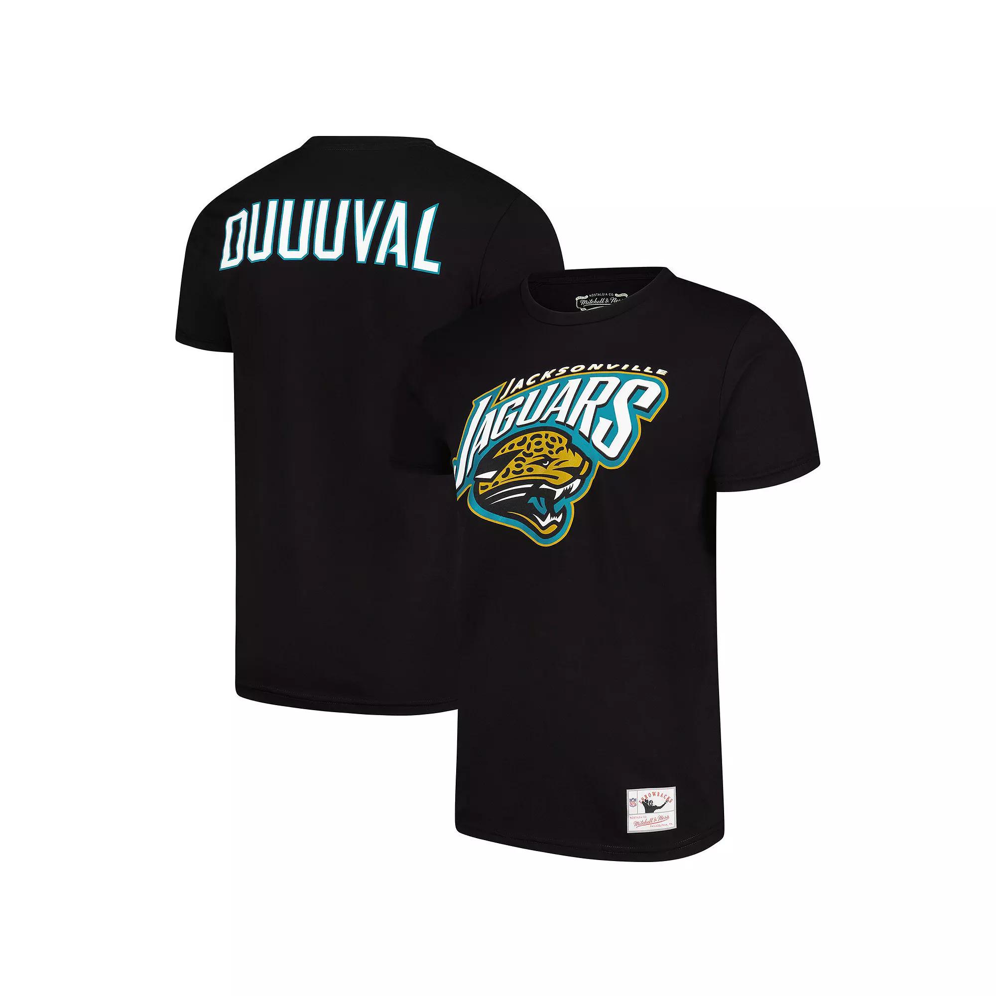 Men's Mitchell & Ness Black Jacksonville Jaguars Duval T-Shirt, Size: XL Product Image