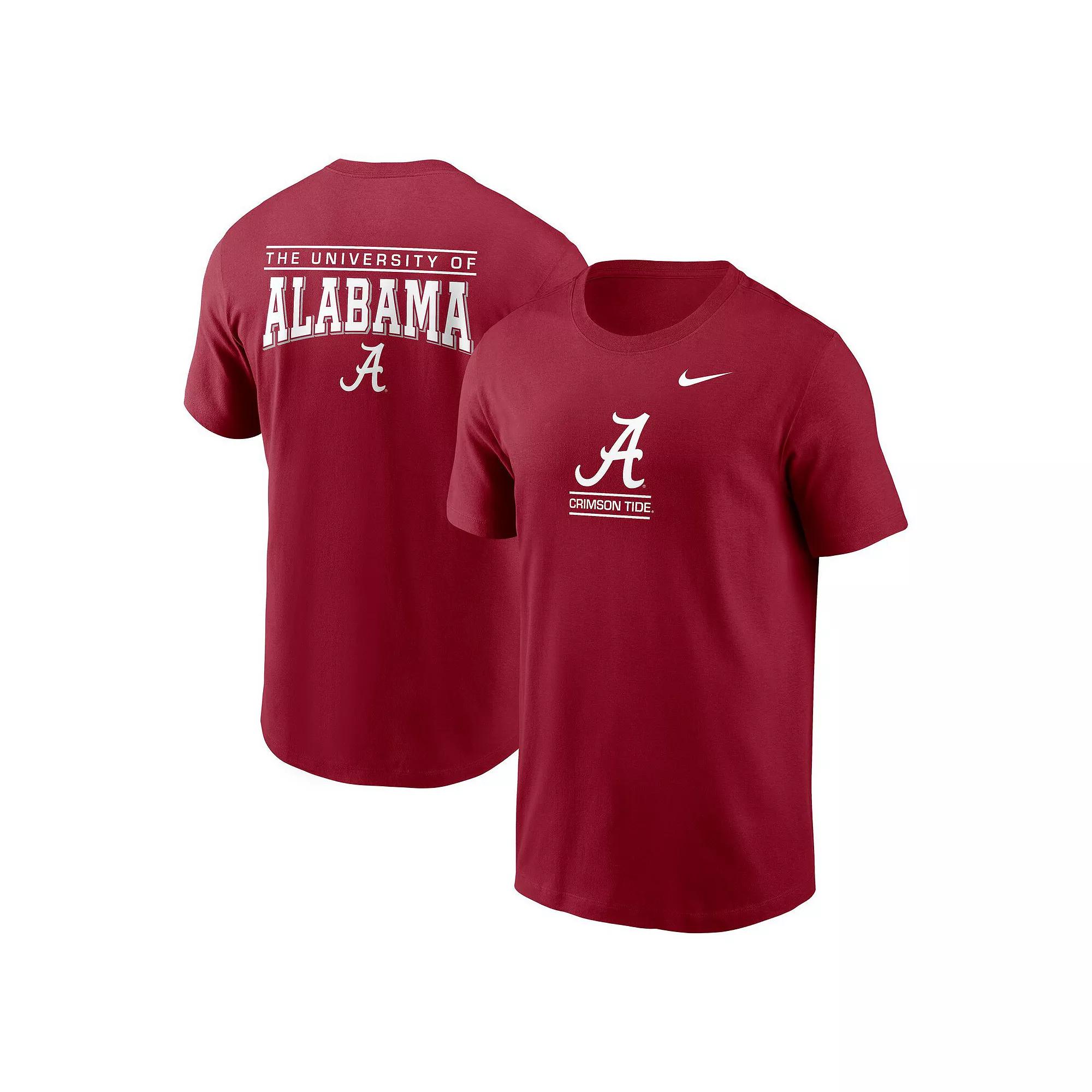 Men's Nike Crimson Alabama Crimson Tide 2-Hit T-Shirt,  Product Image