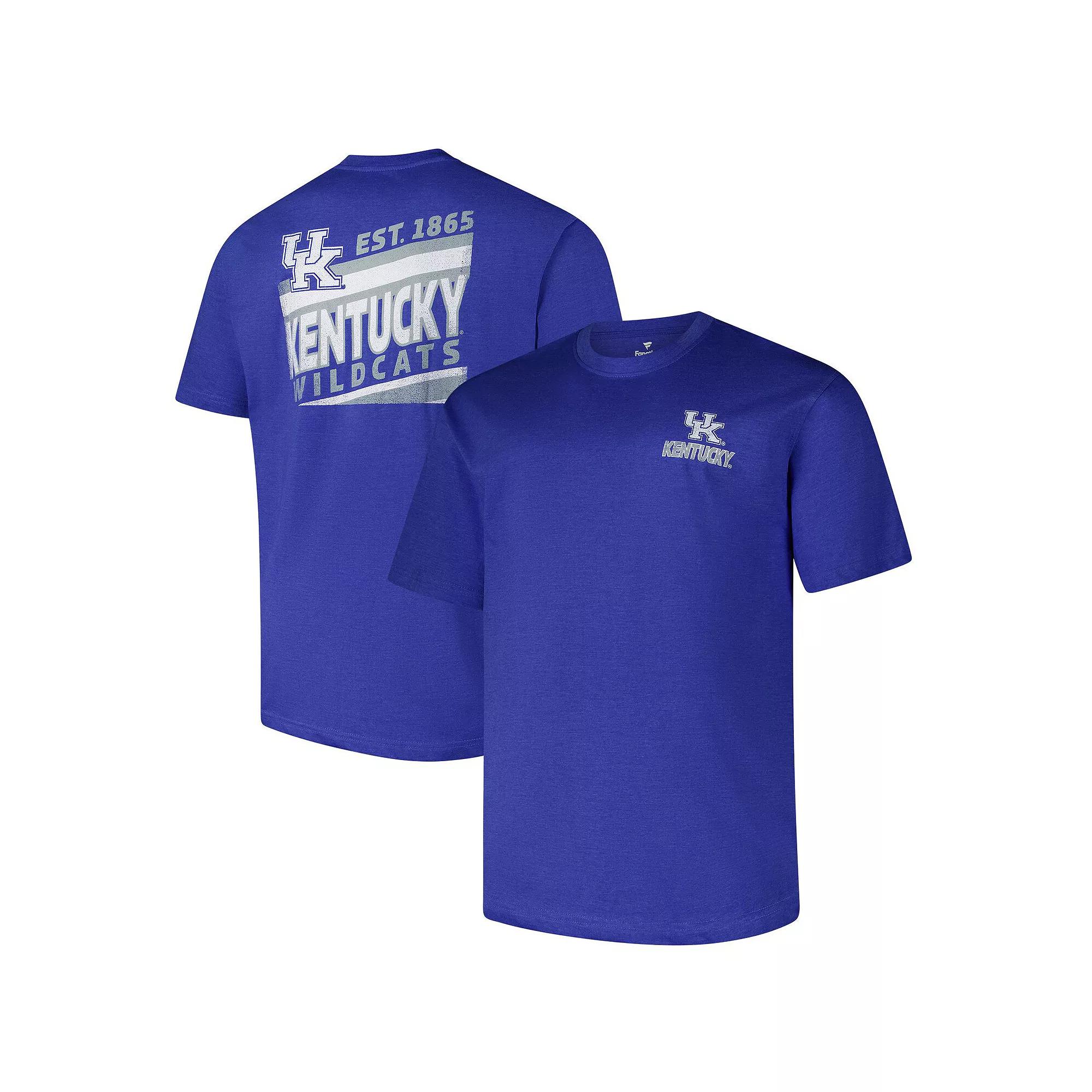 Men's Fanatics Royal Kentucky Wildcats Ideal Faded Big & Tall T-Shirt, Size: XLT, Blue Product Image