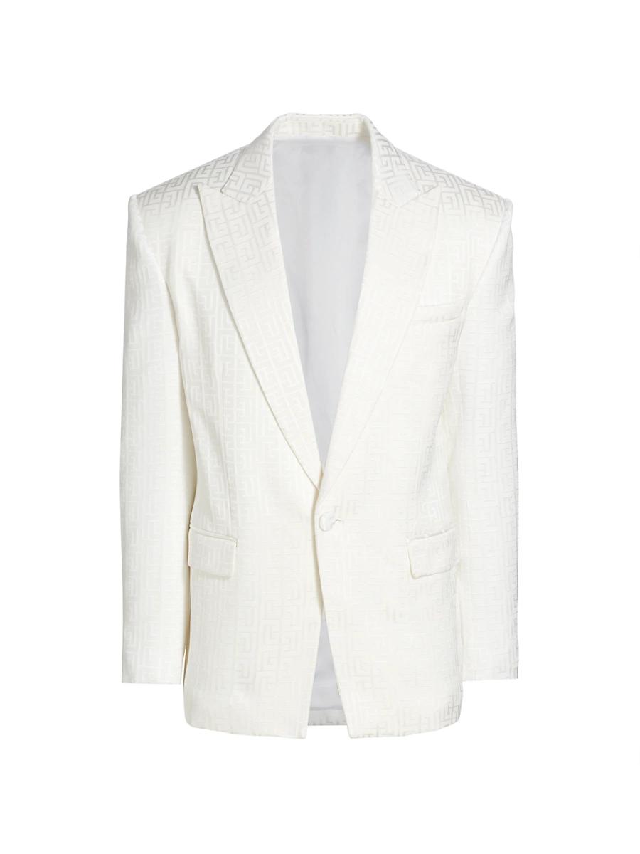 Mens Monogram Jacqaurd Blazer Product Image
