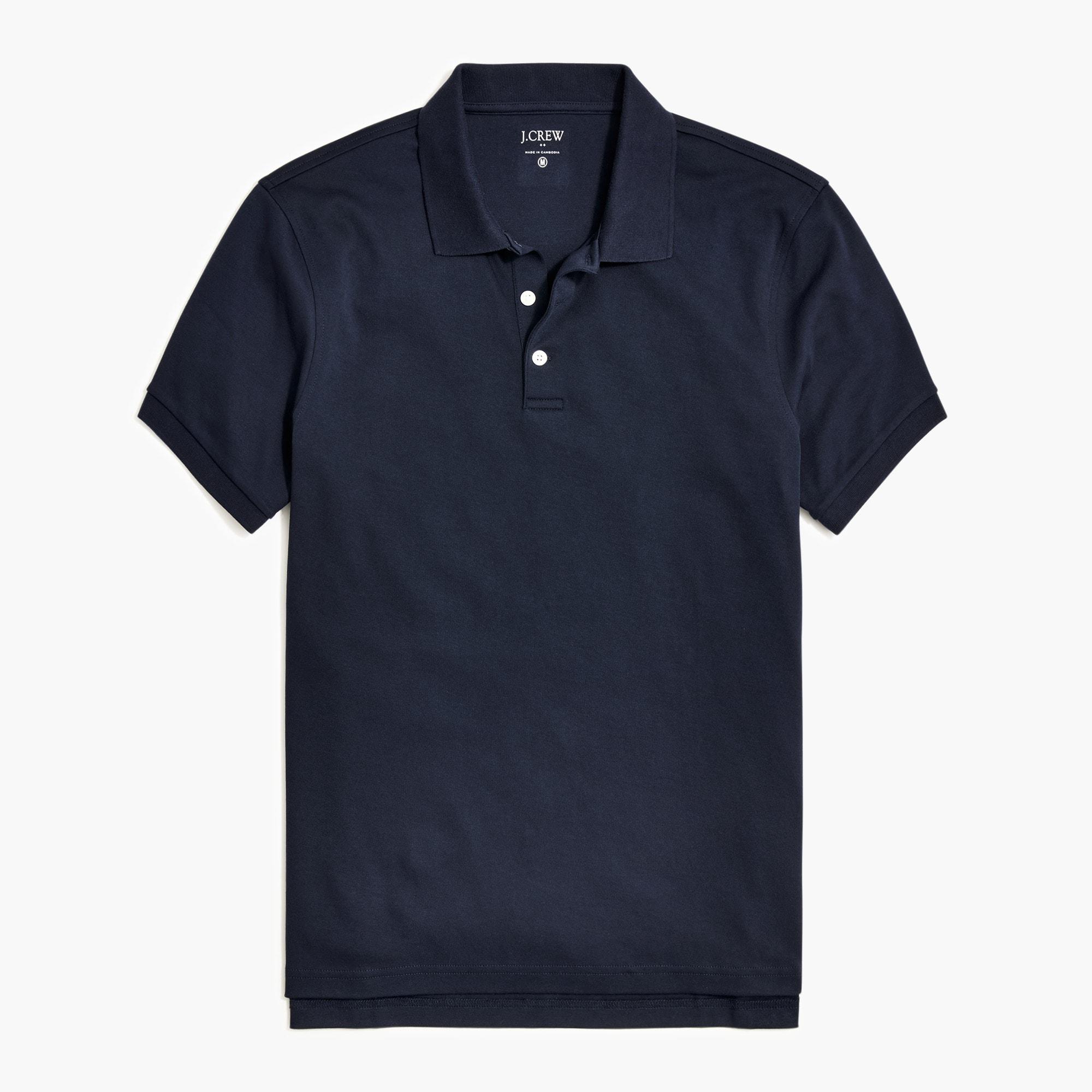 Soft-touch polo shirt Product Image