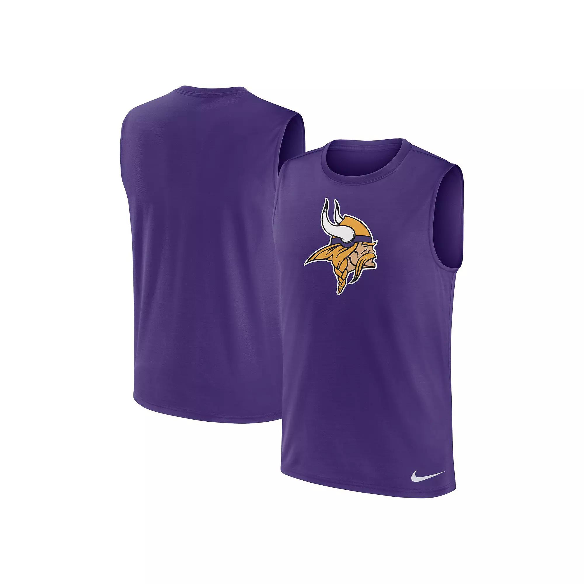 Men's Nike Purple Minnesota Vikings Blitz Legend Muscle Perform Tank Top,  Product Image