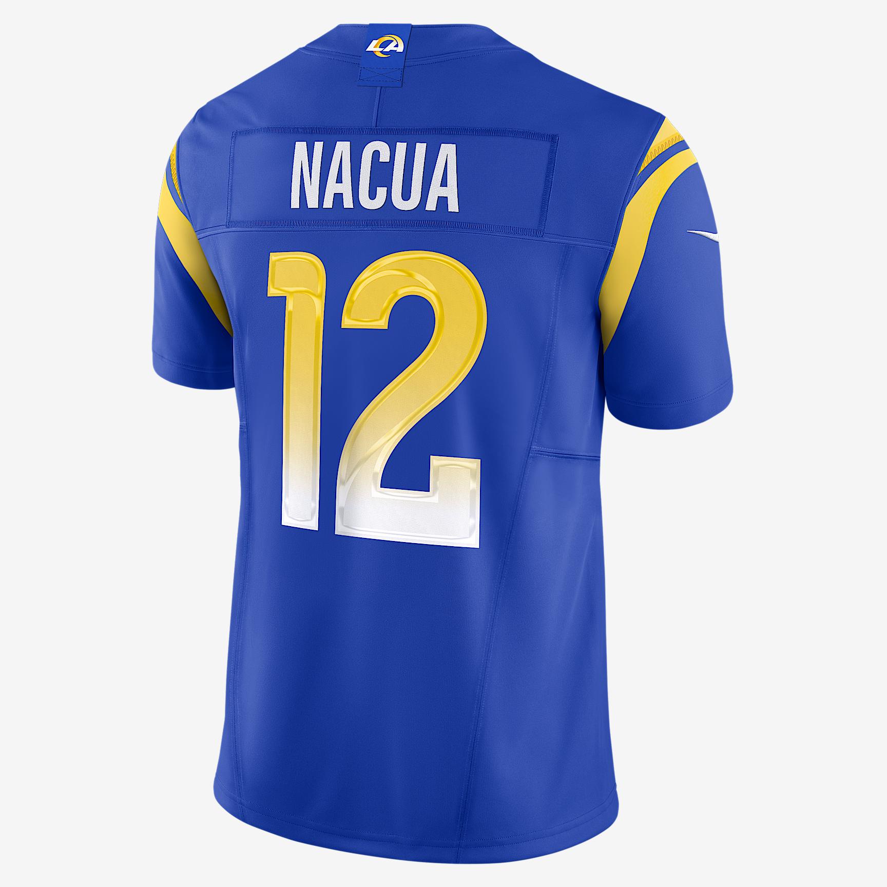 Puka Nacua Los Angeles Rams Nike Mens Dri-FIT NFL Limited Jersey | 31NMLRLH95F-9Y2 Product Image