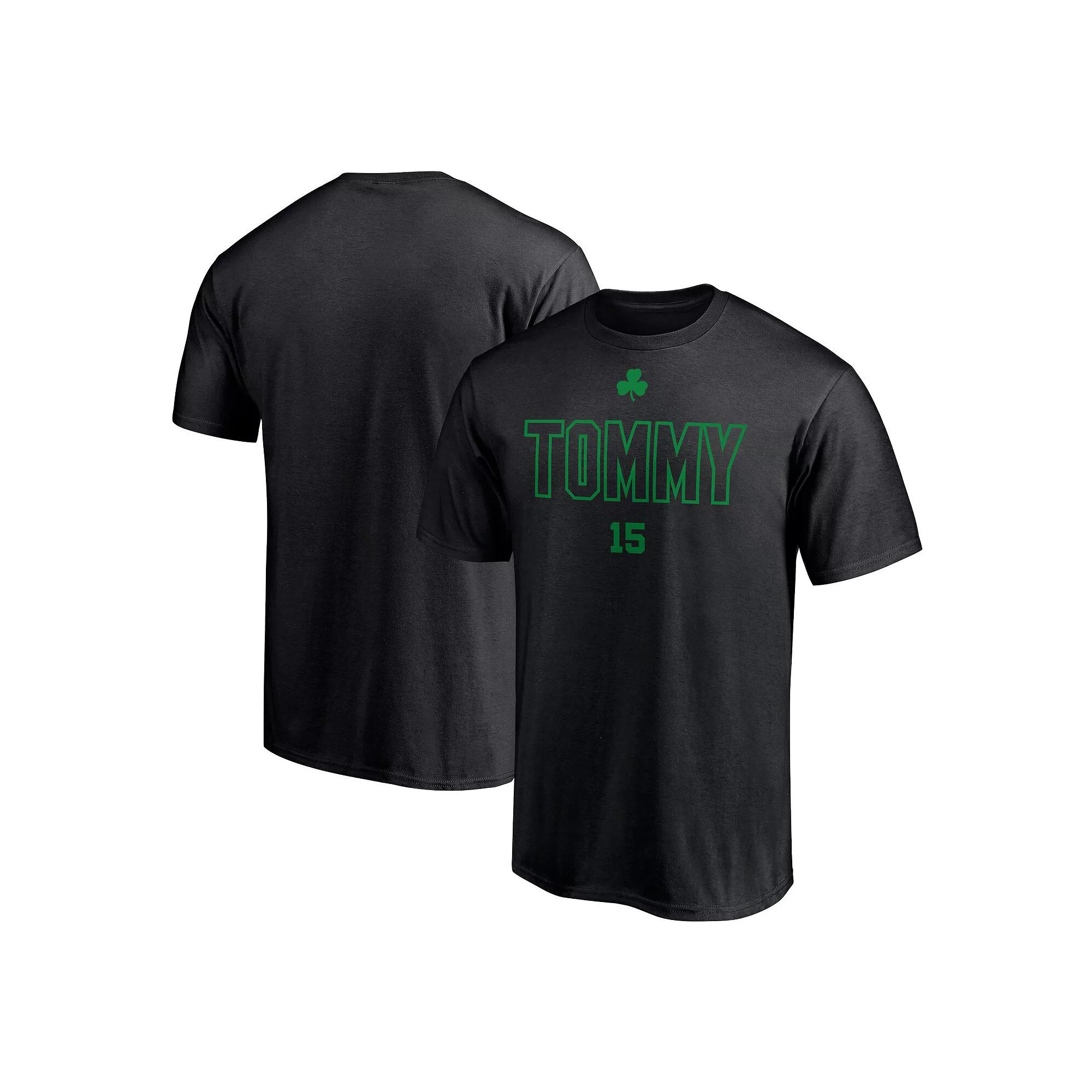 Men's Fanatics Branded Tom Heinsohn Black Boston Celtics T-Shirt, Size: 2XL Product Image