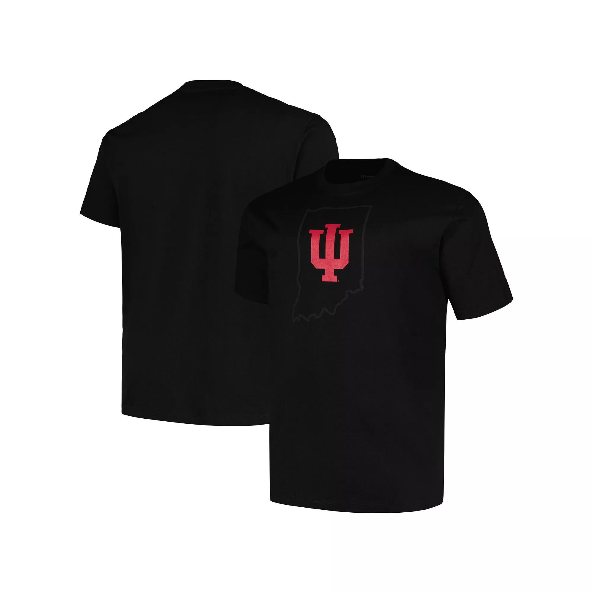 Men's Profile Black Indiana Hoosiers Big & Tall Pop T-Shirt, Size: 2XB Product Image