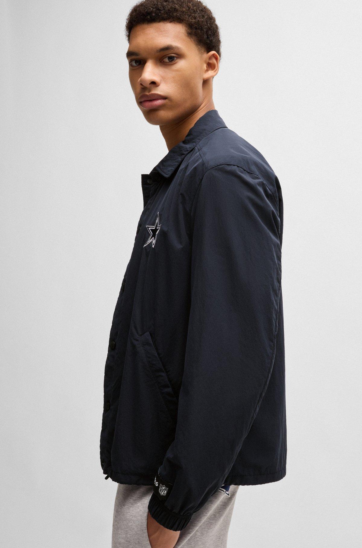 BOSS x NFL water-repellent jacket with embroidered branding Product Image