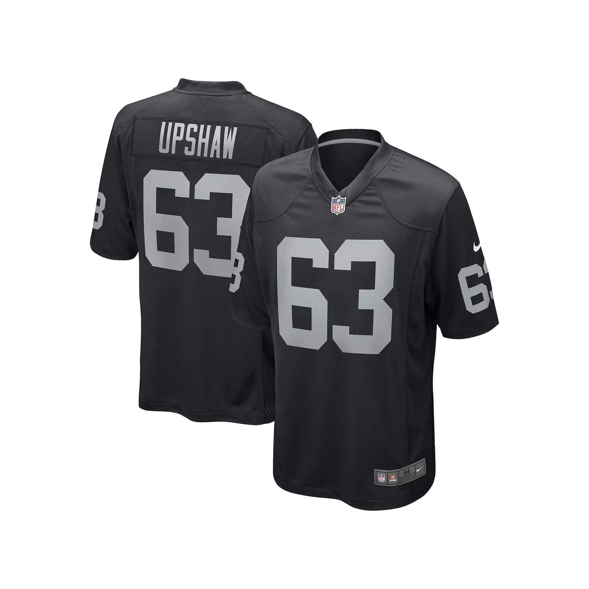 Men's Nike Gene Upshaw Black Las Vegas Raiders Game Retired Player Jersey,  Product Image