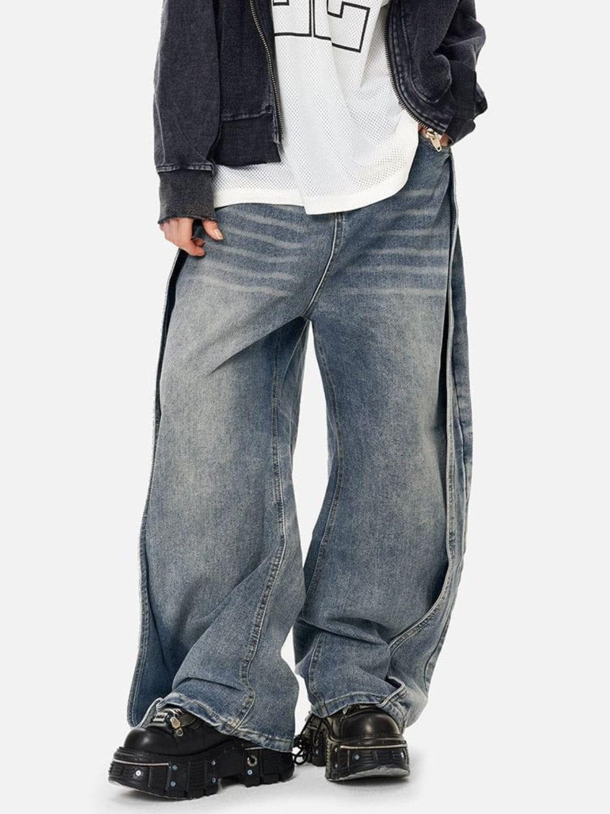 Aelfric Eden Baggy Patchwork Jeans Product Image