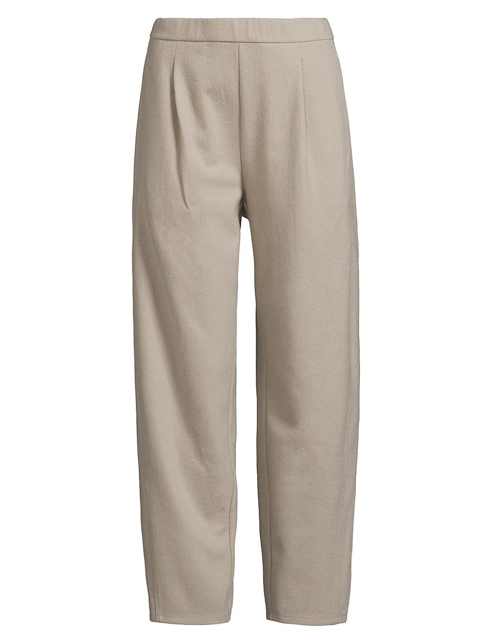 Womens Pleated Lantern Pants Product Image