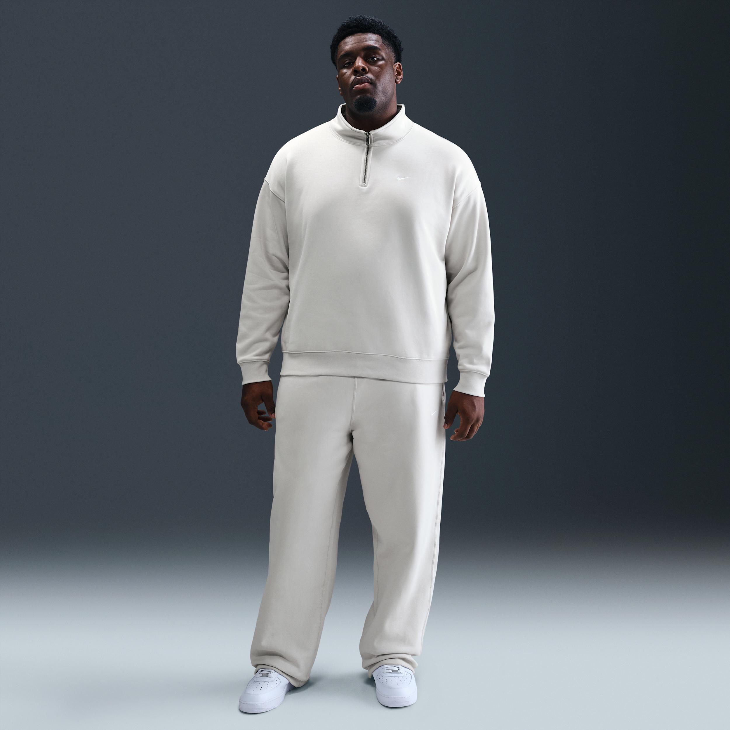 Nike Men's Solo Swoosh Open-Hem Fleece Pants Product Image