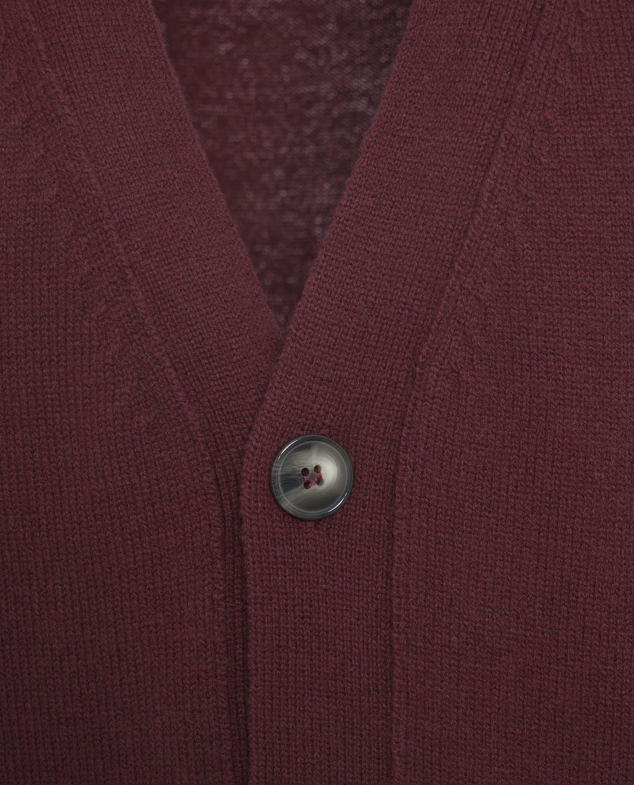 Knitted vest with V-neck Product Image