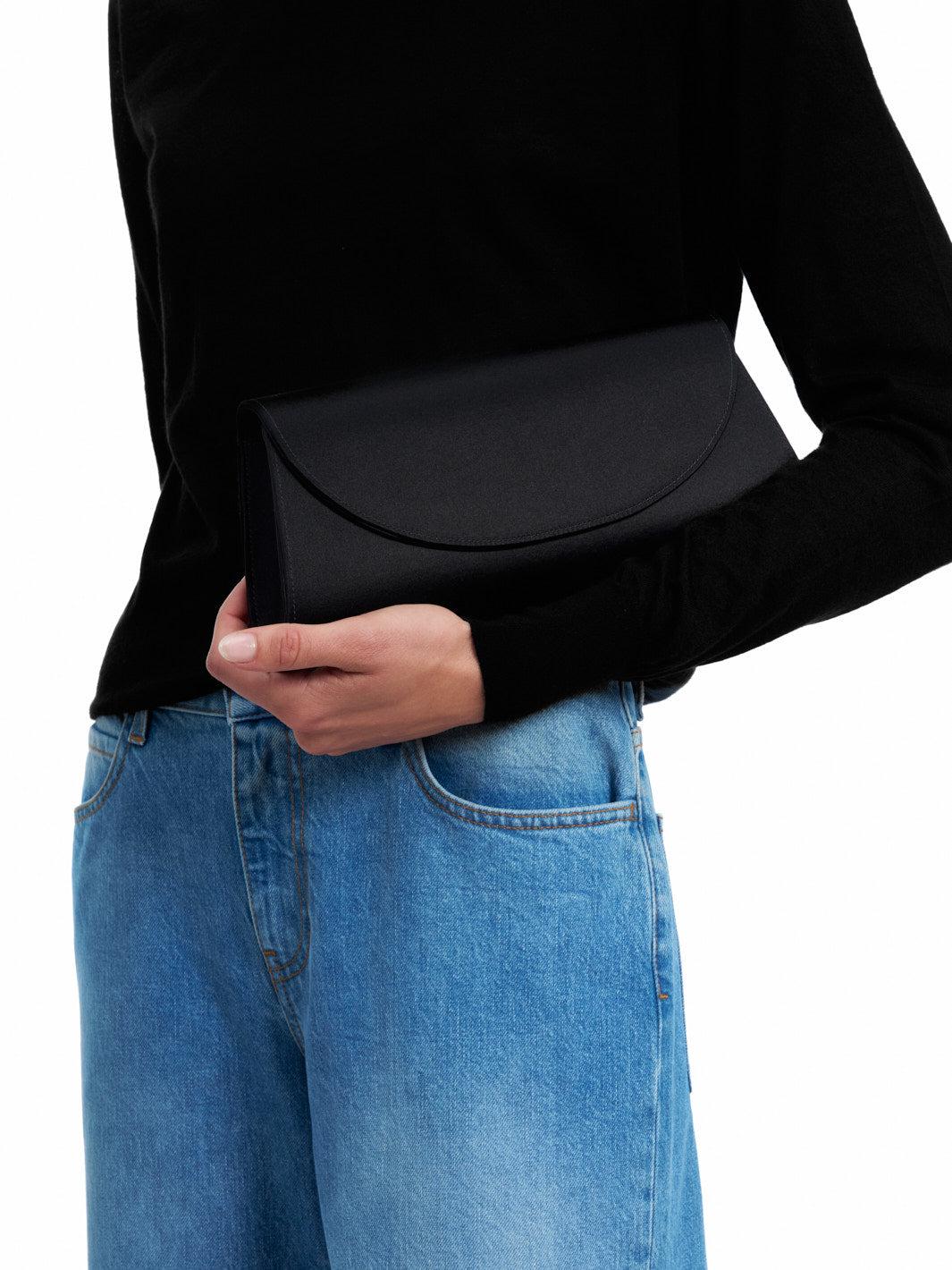 The Opera Clutch in Satin Product Image