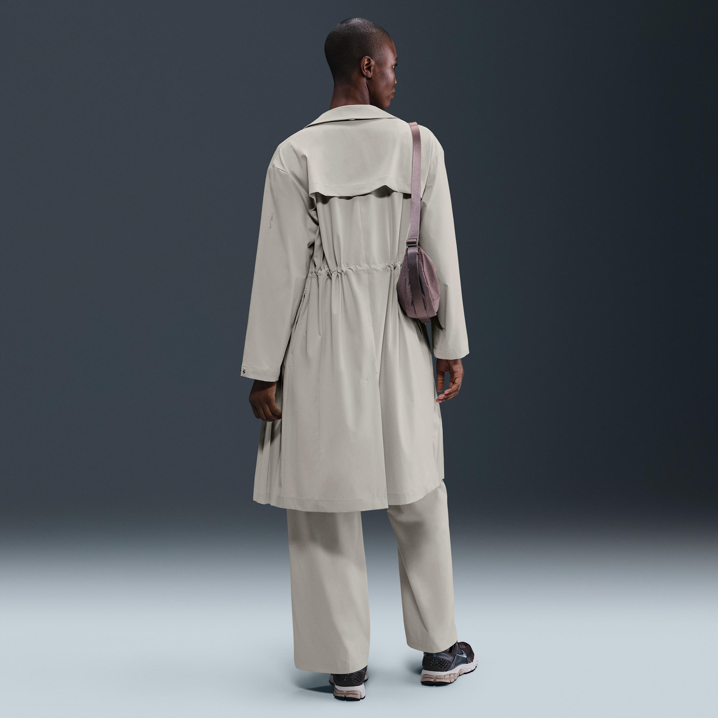 Nike Womens 24.7 PerfectStretch Dri-FIT Oversized Trench Coat | HV3627-104 Product Image