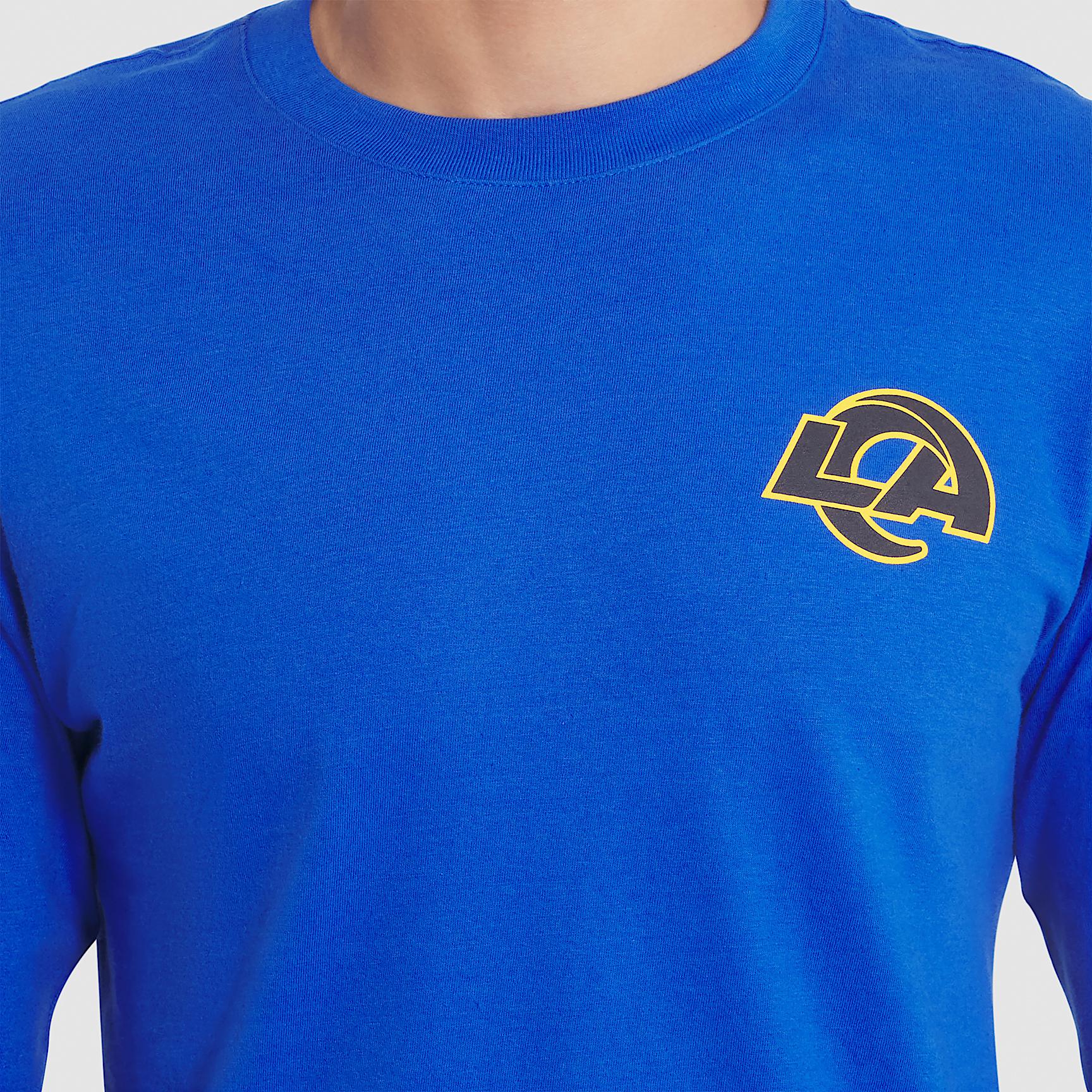 Los Angeles Rams Rivalries Collection Essential Nike Mens NFL Long-Sleeve T-Shirt | NKAC4EV95-8U0 Product Image