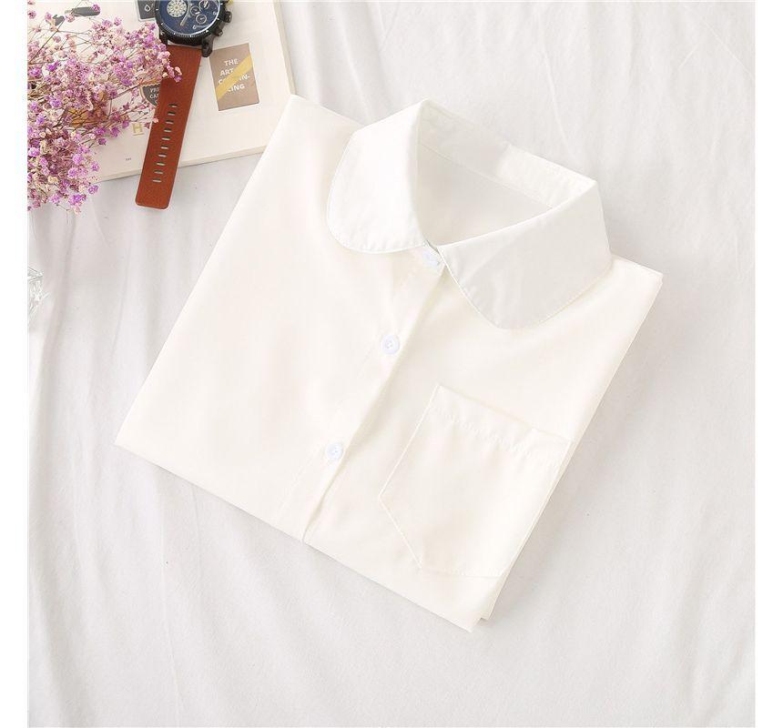School Uniform Cosplay Long Sleeve Shirt / Short Sleeve Shirt / Tie / Set (Various Designs) Product Image