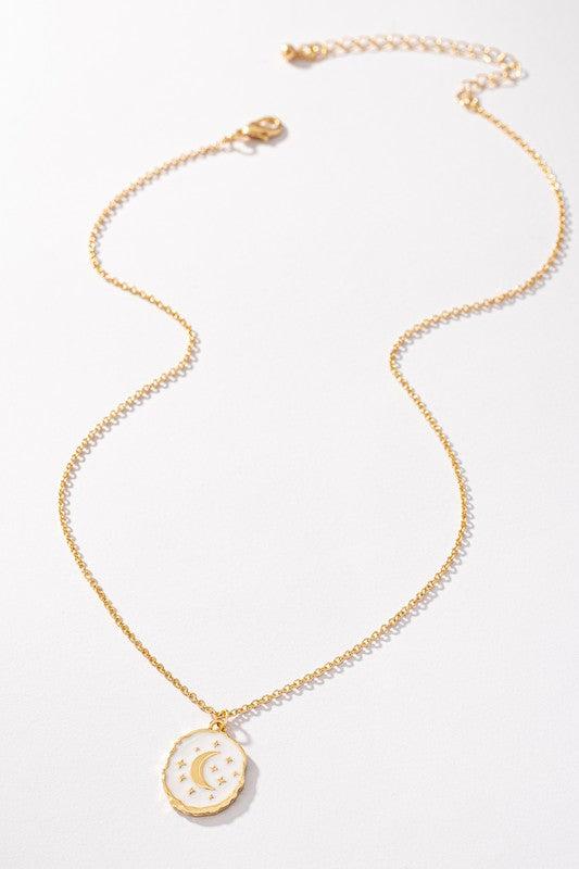 Celestial Moon Necklace Product Image