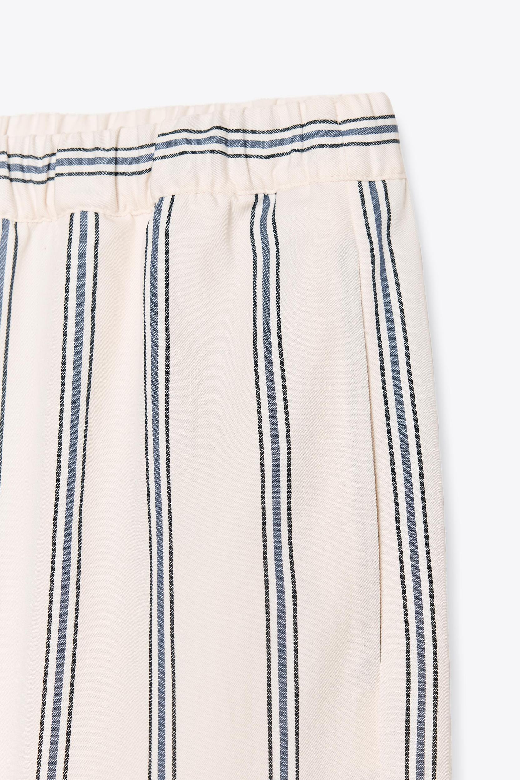 ZW COLLECTION STRIPED PALAZZO PANTS Product Image