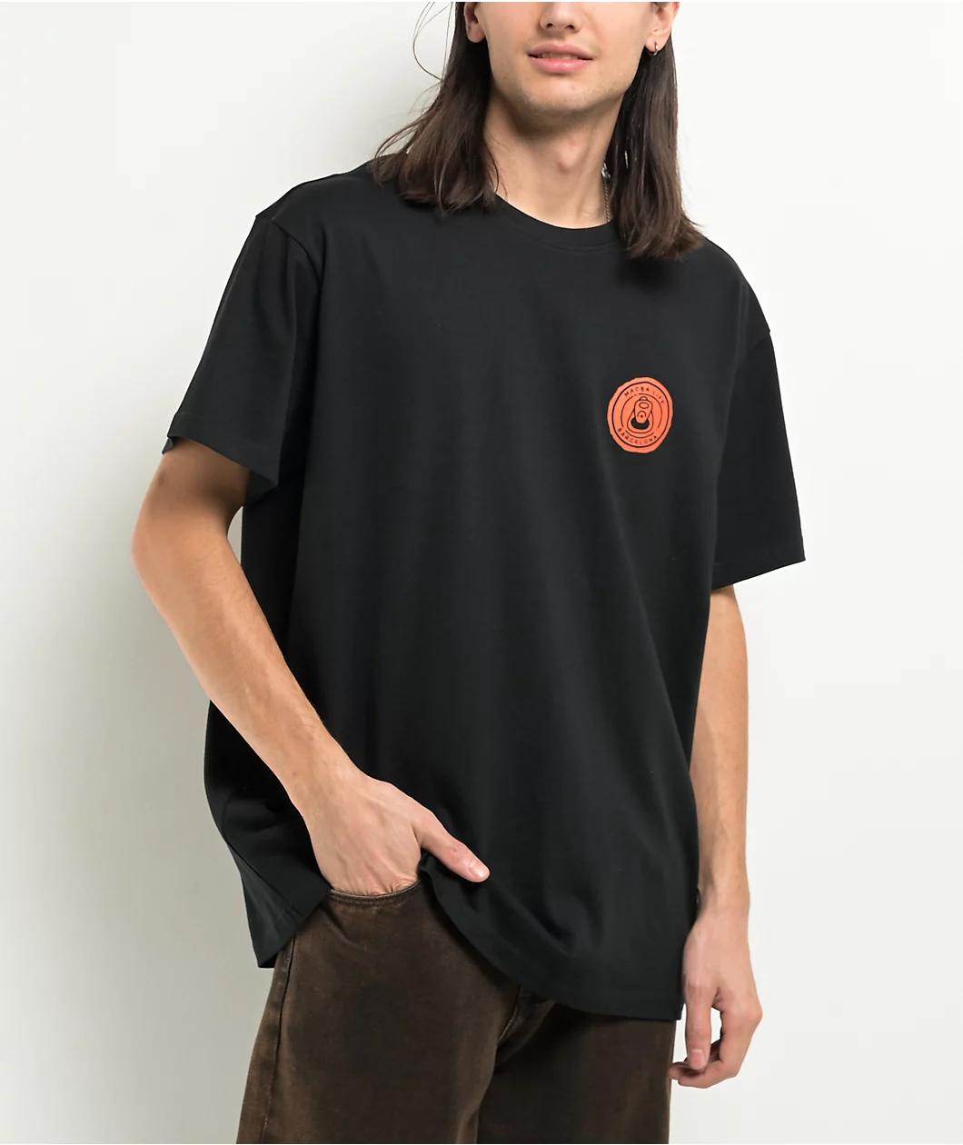 Macba Life Flip Black T-Shirt Product Image