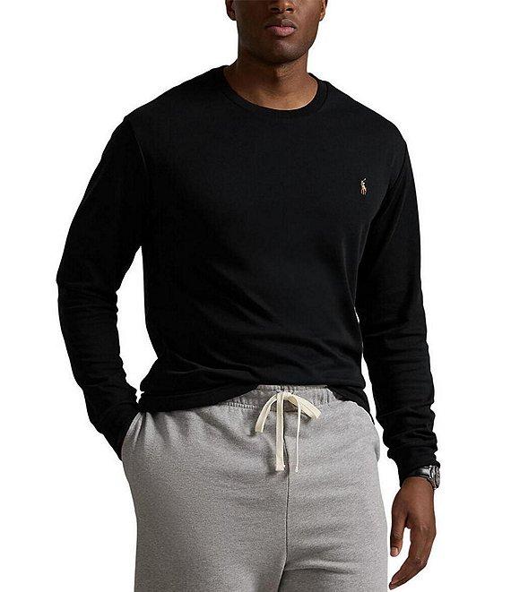 Polo Ralph Lauren Big & Tall Soft Cotton Long Sleeve T-Shirt Product Image