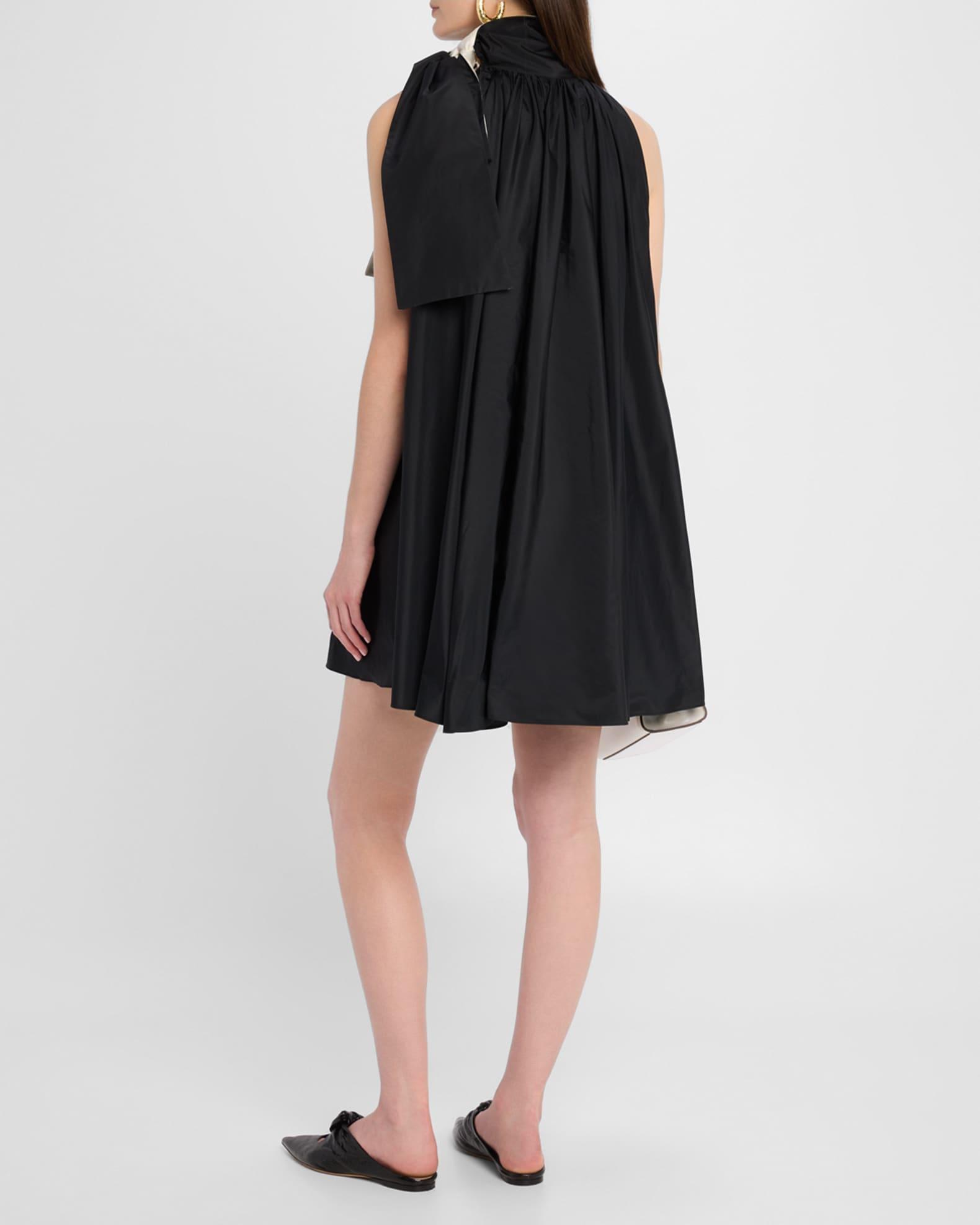Beber Bow-Neck Shift Mini Dress Product Image