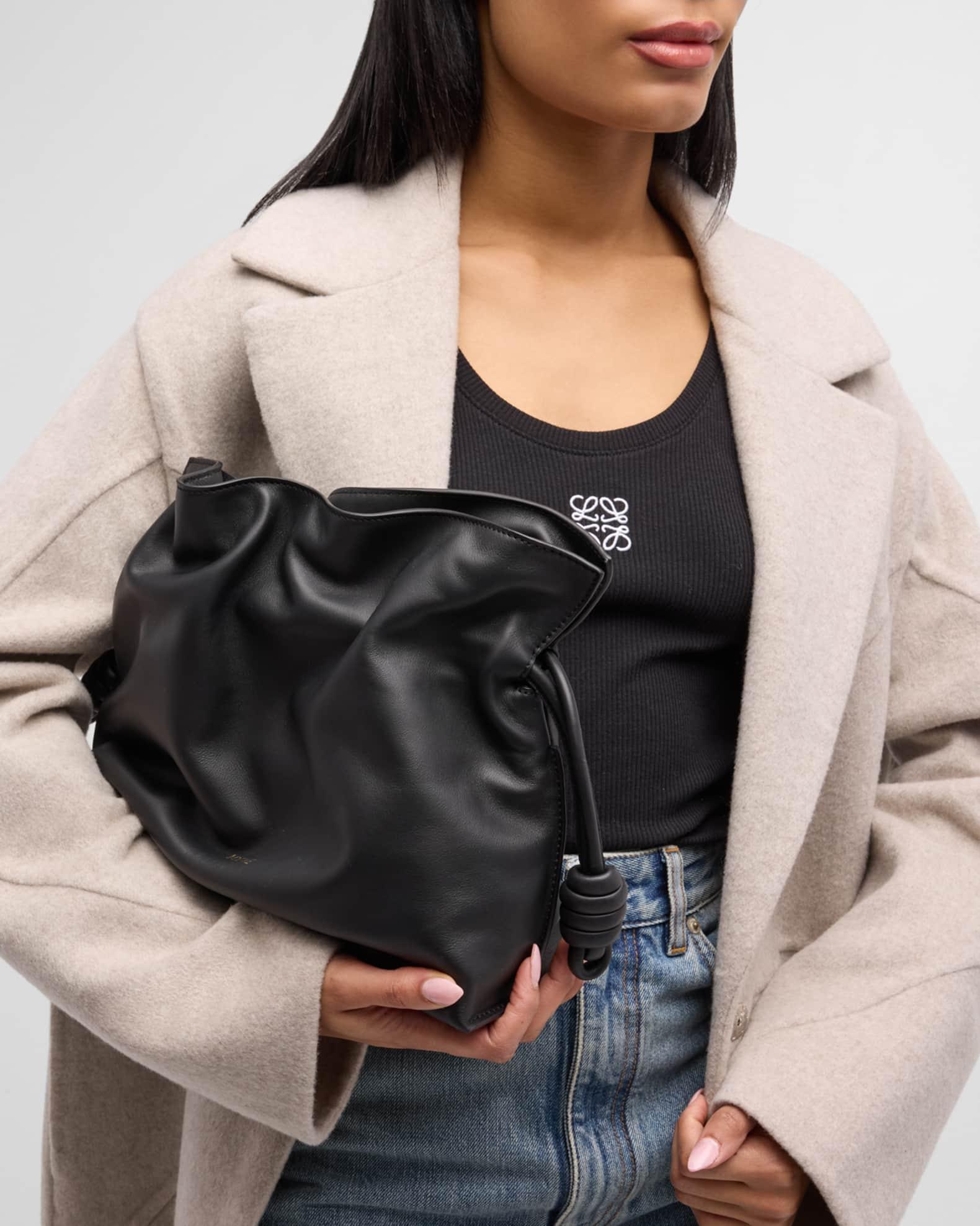 Flamenco Medium Clutch Bag in Napa Leather  Product Image