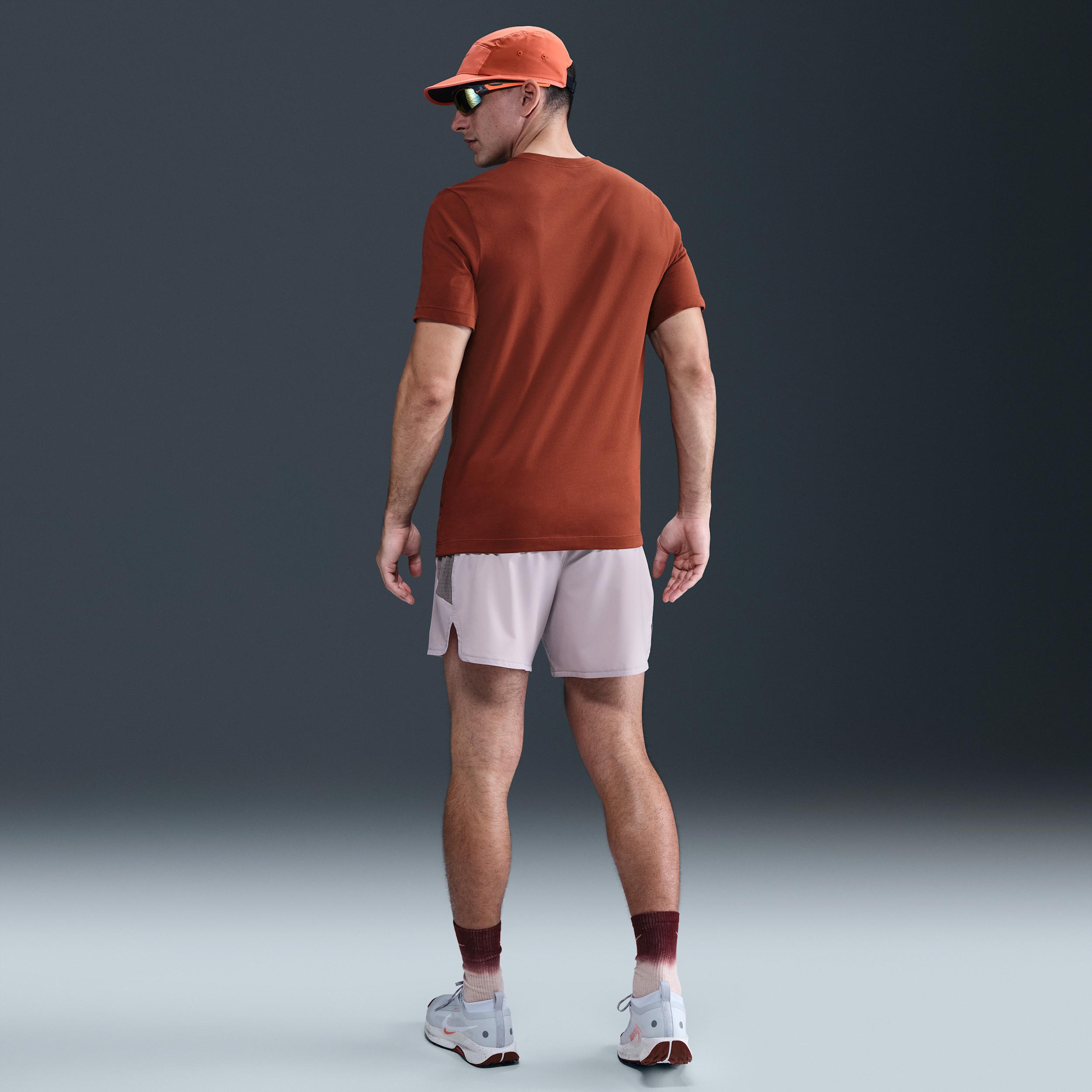 Nike Mens Dri-FIT Trail Running T-Shirt | FQ3914-245 Product Image