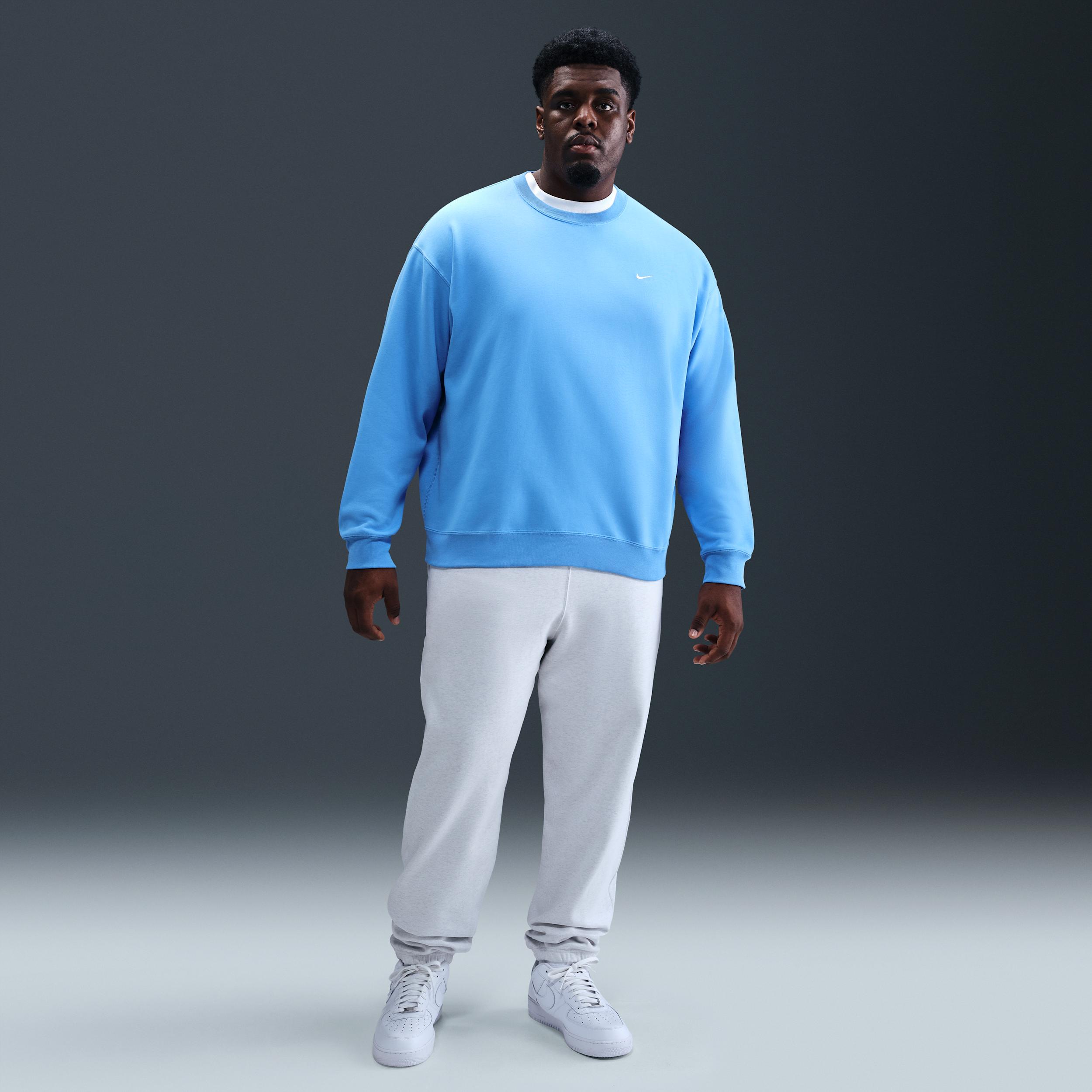 Nike Men's Solo Swoosh Fleece Crew Product Image