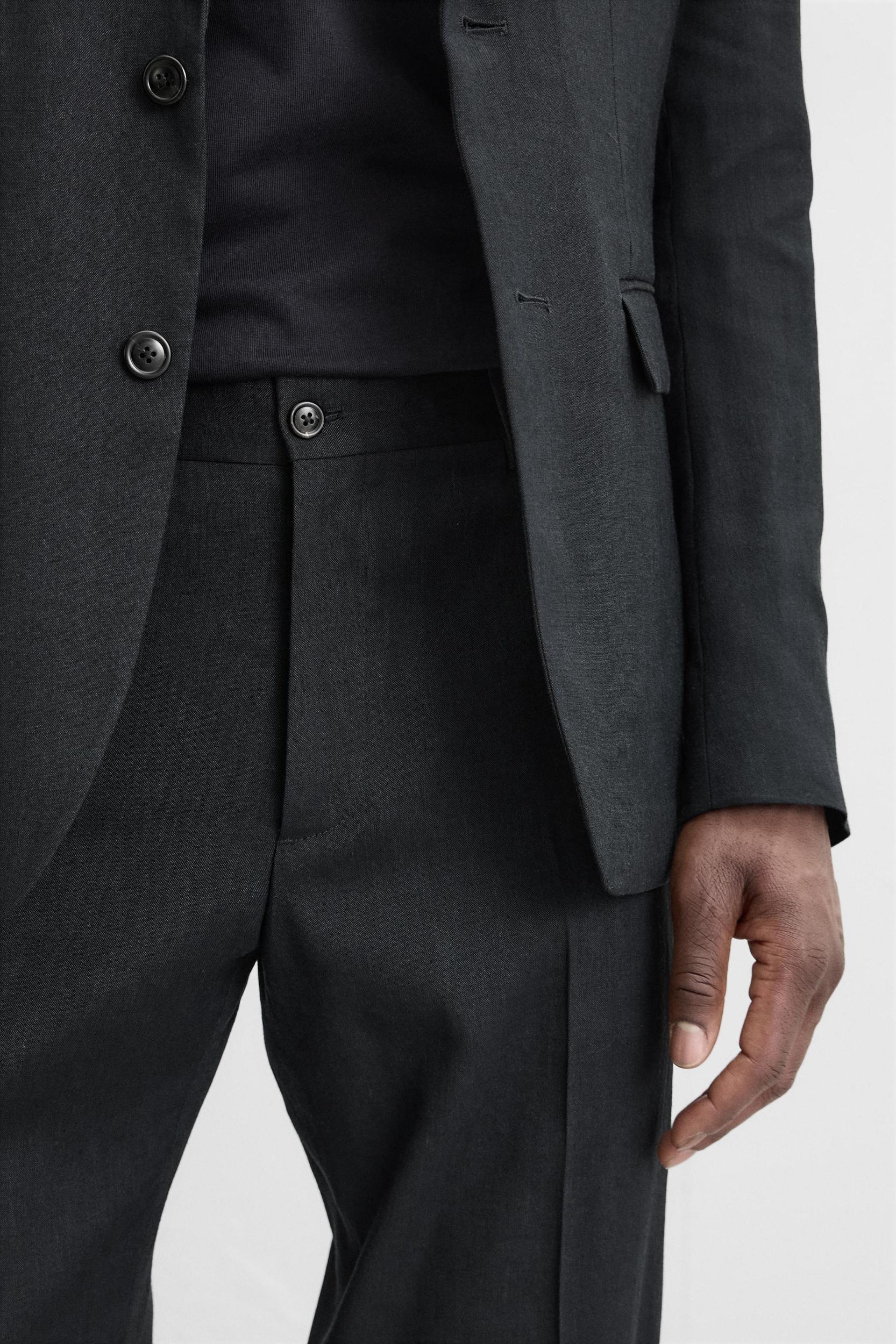 HEMP WOOL SUIT PANTS Product Image