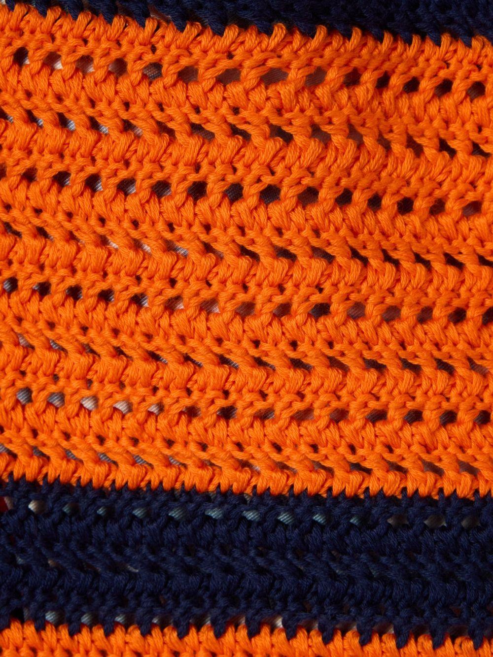 striped crochet shorts Product Image