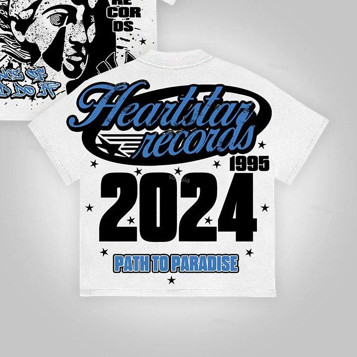 Heartstar Path To Paradise 2024 Vintage Graphic Cotton T-Shirt Product Image