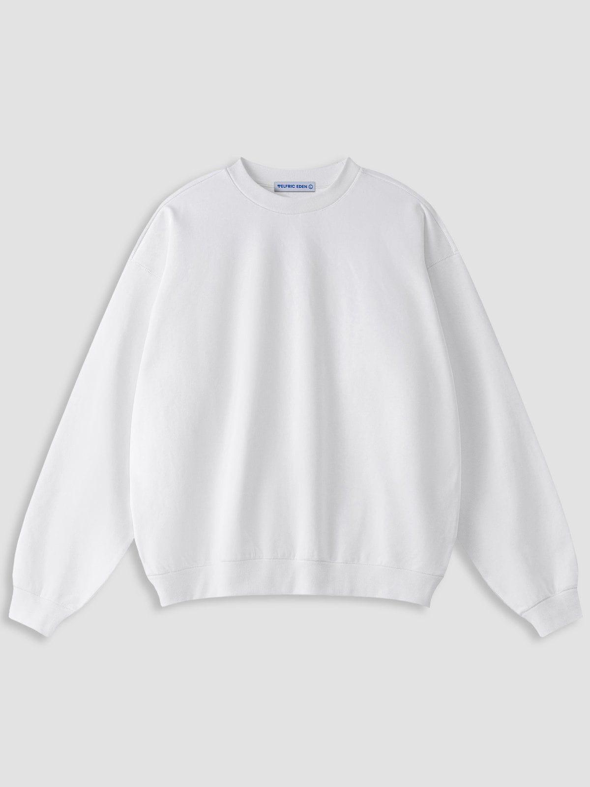 Aelfric Eden Basic Solid Oversized Sweatshirt Product Image