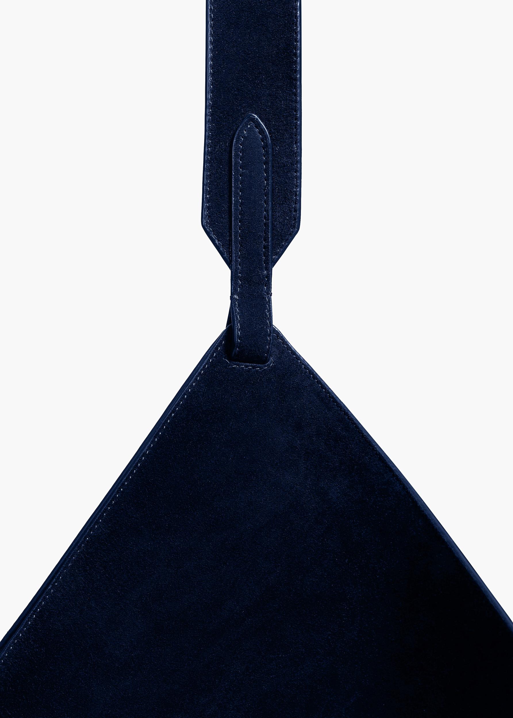 Medium Lotus Tote in Midnight Suede Product Image