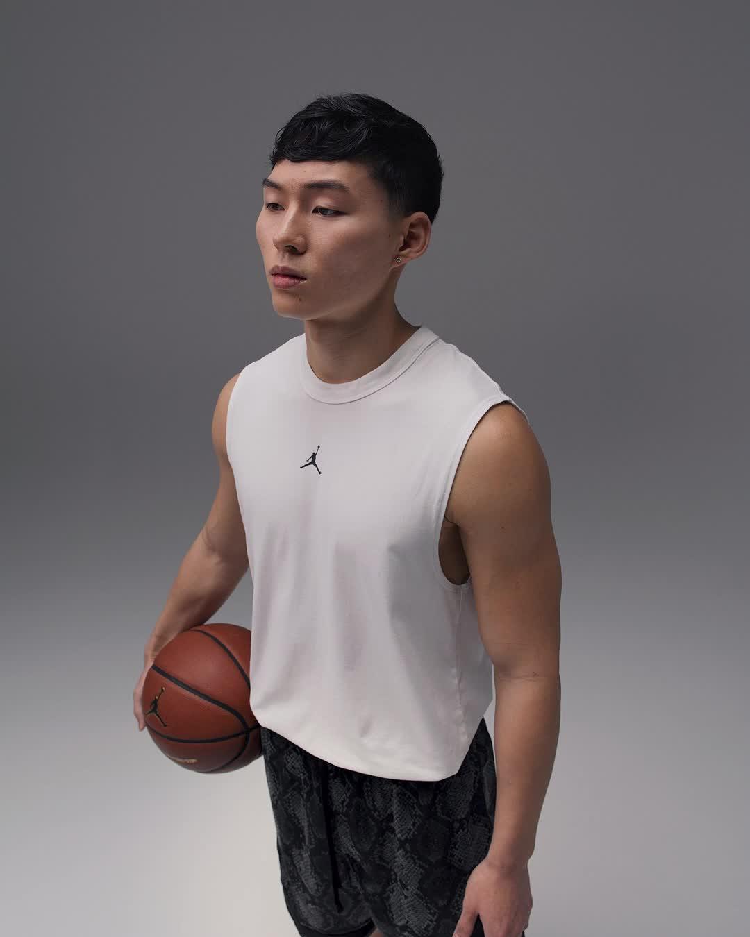 Mens Jordan Sport Dri-FIT Mesh Diamond Shorts | HF9907-010 Product Image