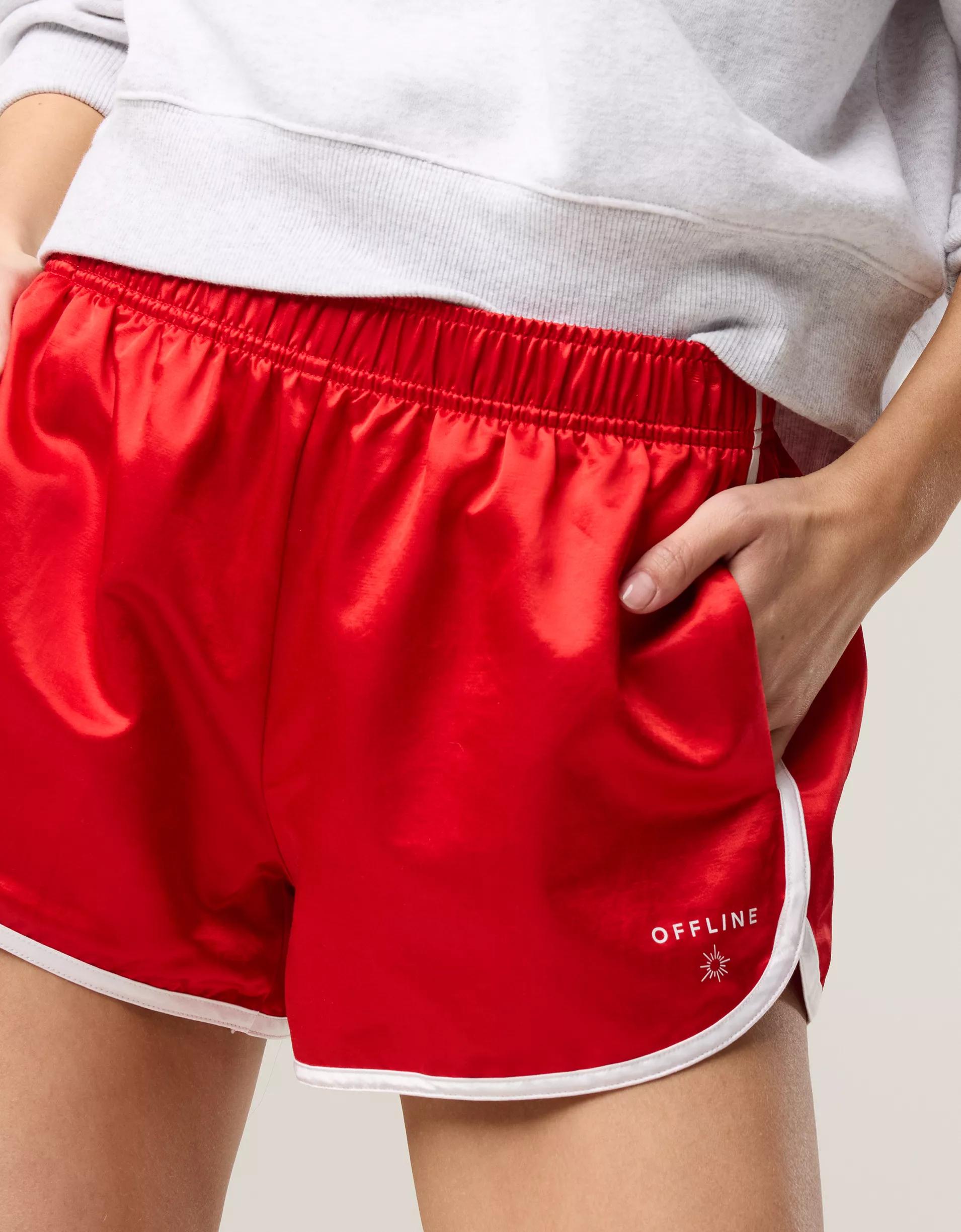 OFFLINE By Aerie You're A Winner Satin Short Product Image