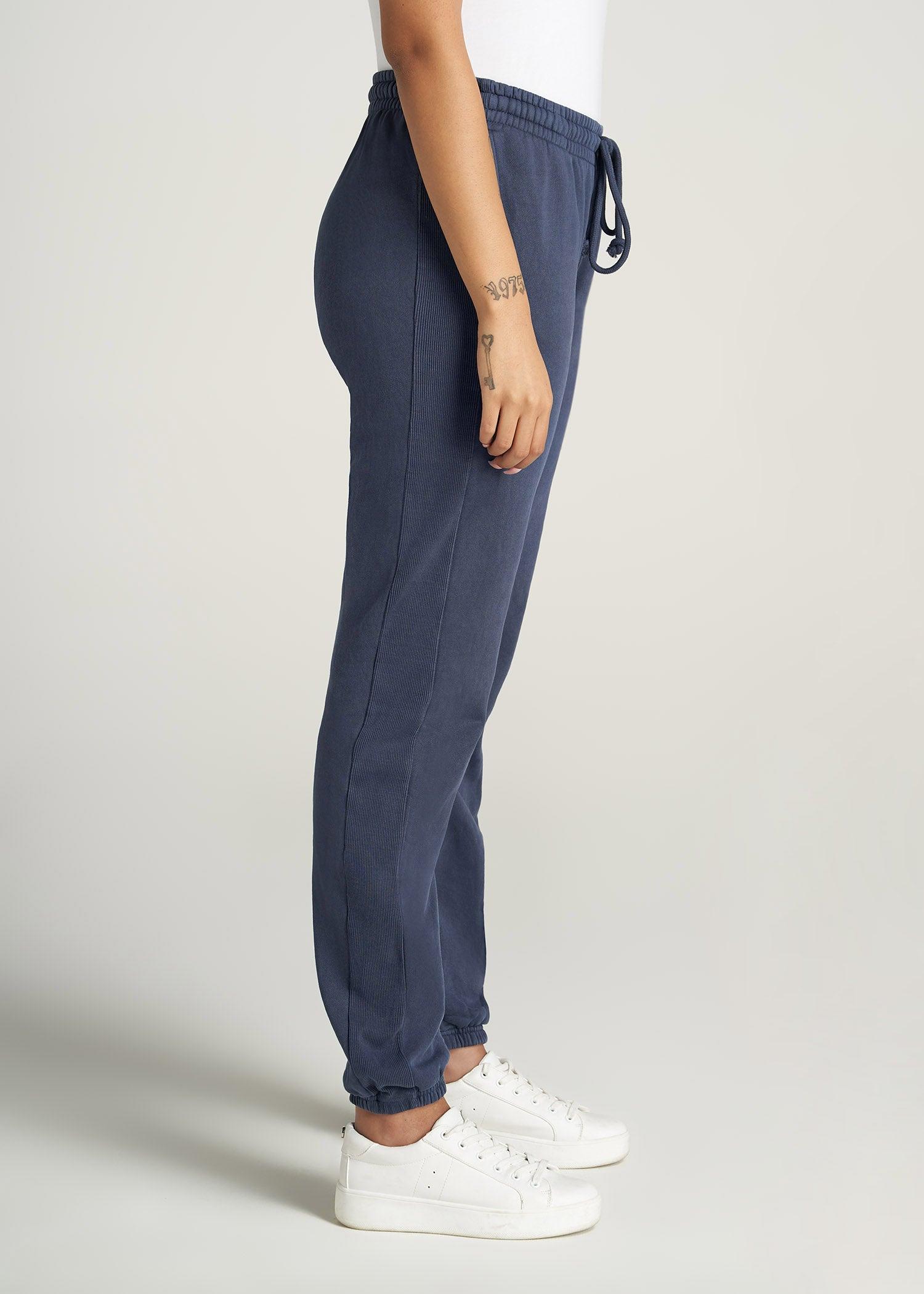 Wearever Fleece Regular Fit Sweatpants for Tall Women in Navy Female Product Image