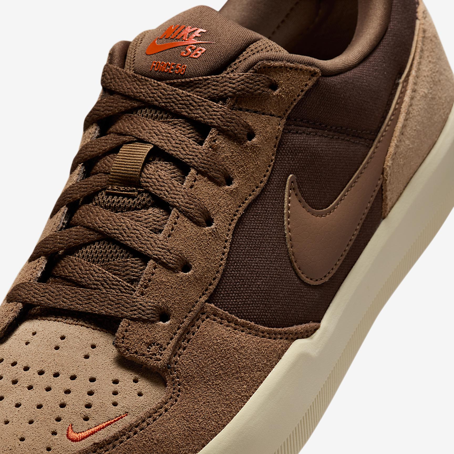 Mens Nike SB Force 58 Skate Shoes | DV5477-201 Product Image