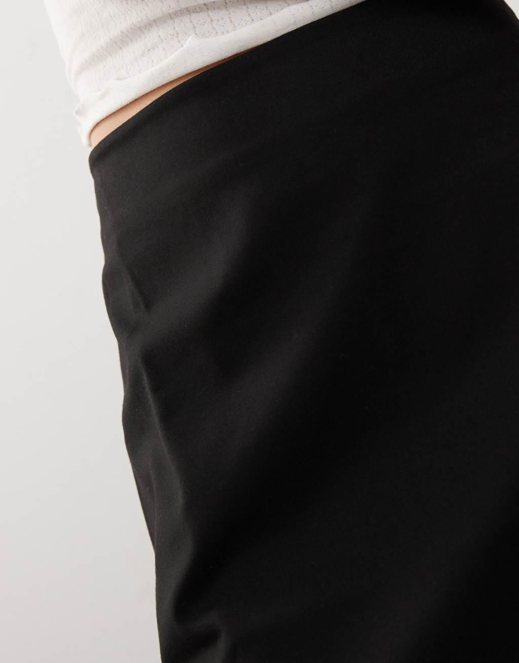 Monki mini skirt in black Product Image